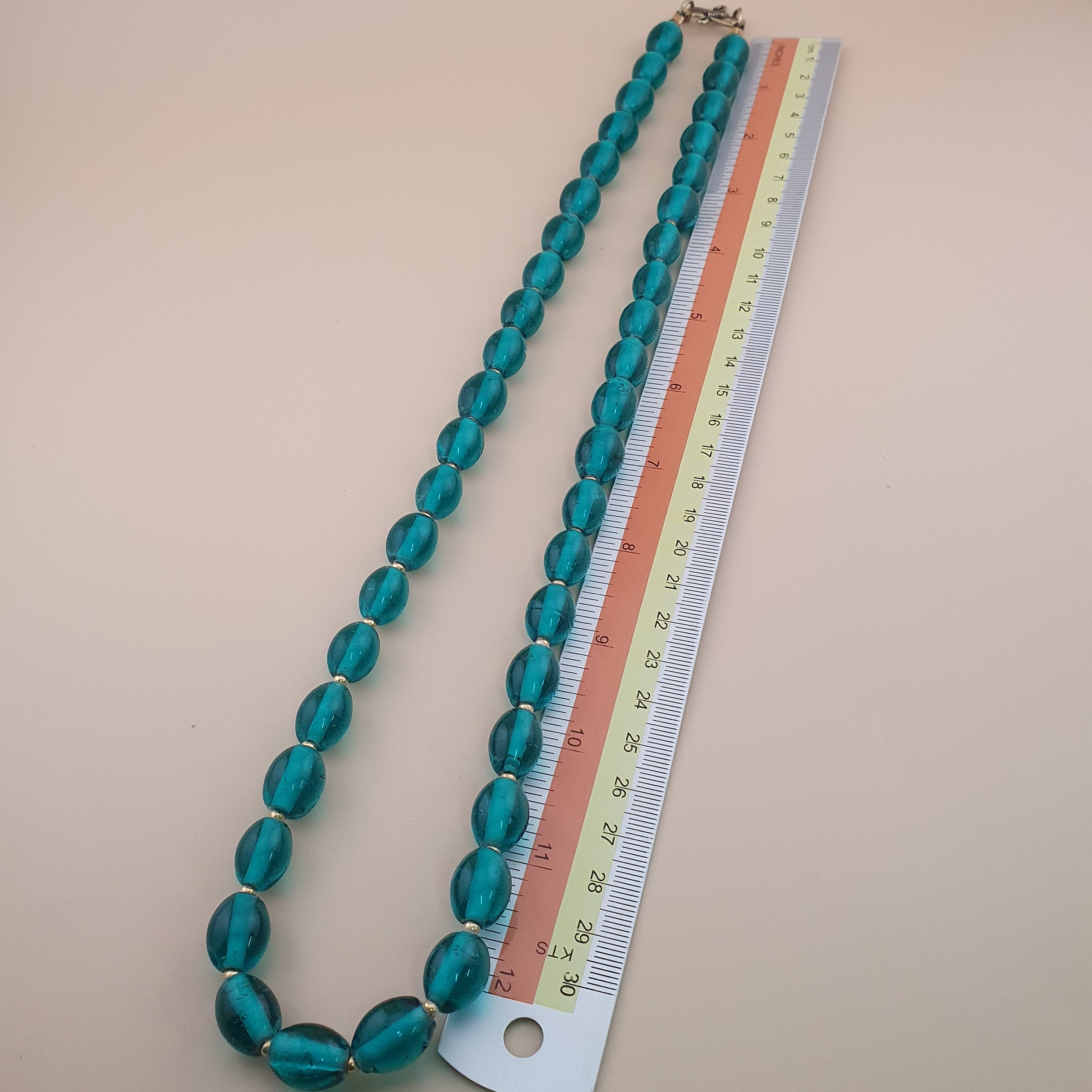 Vintage Light Green African Style Beautiful Beads Necklace
