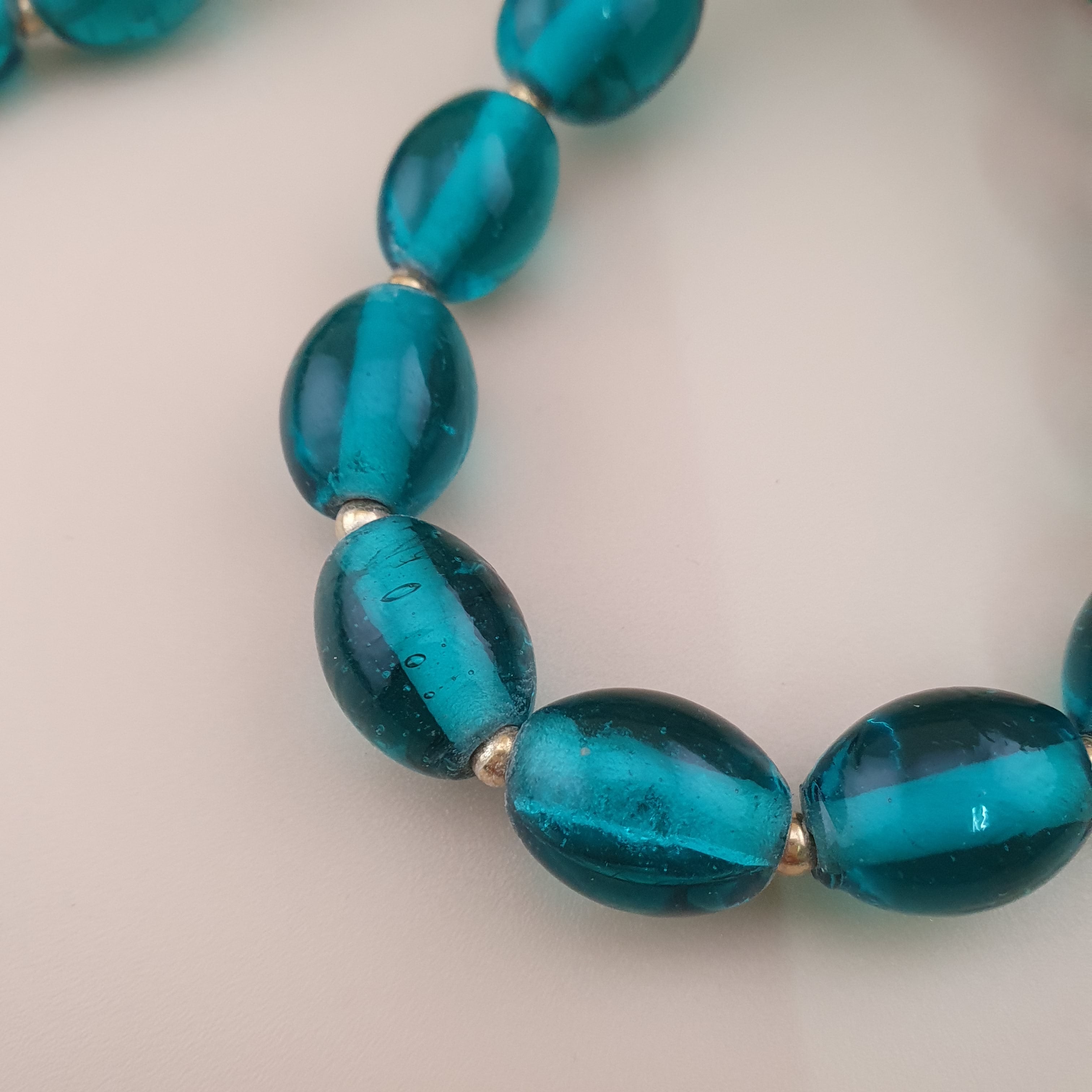 Vintage Light Green African Style Beautiful Beads Necklace