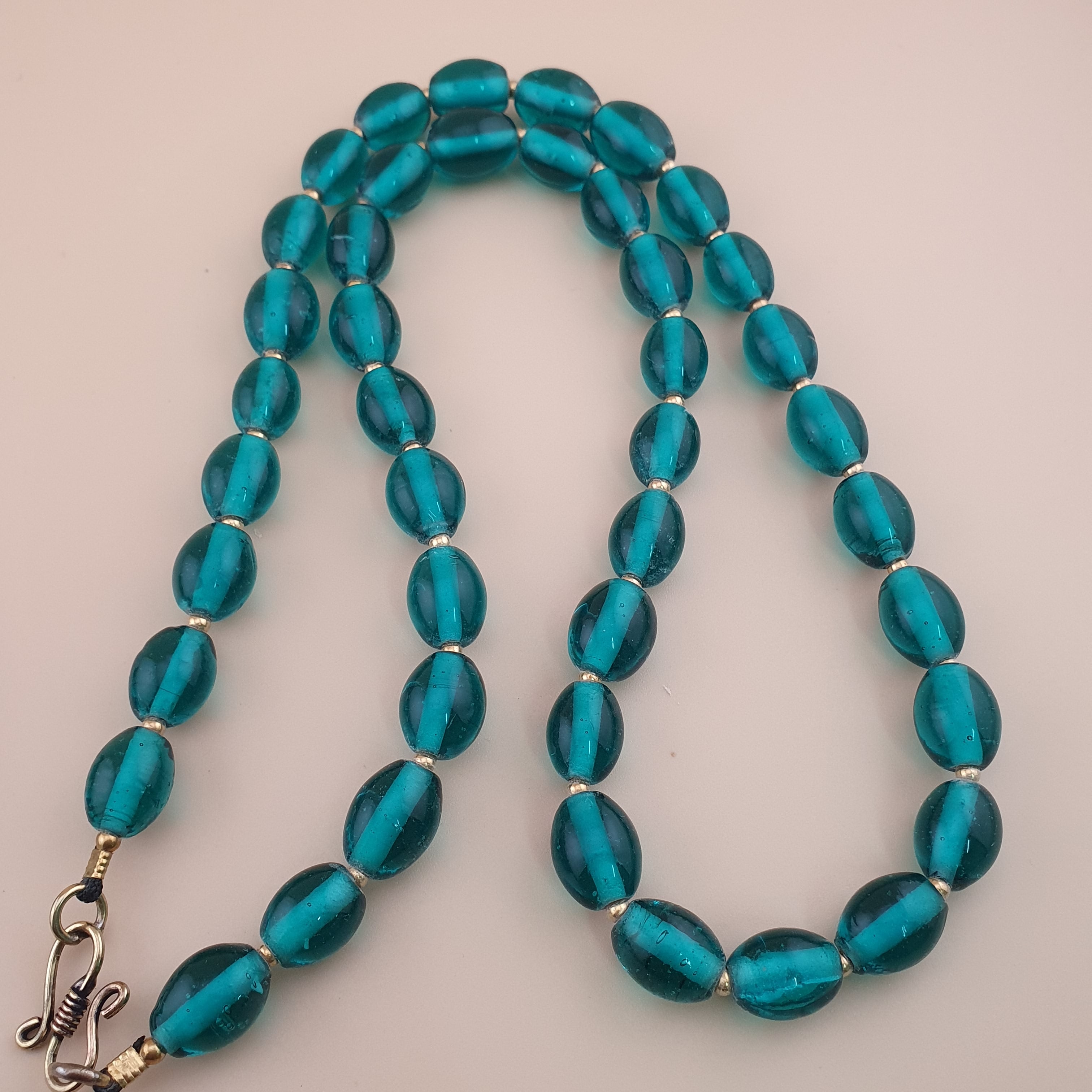Vintage Light Green African Style Beautiful Beads Necklace