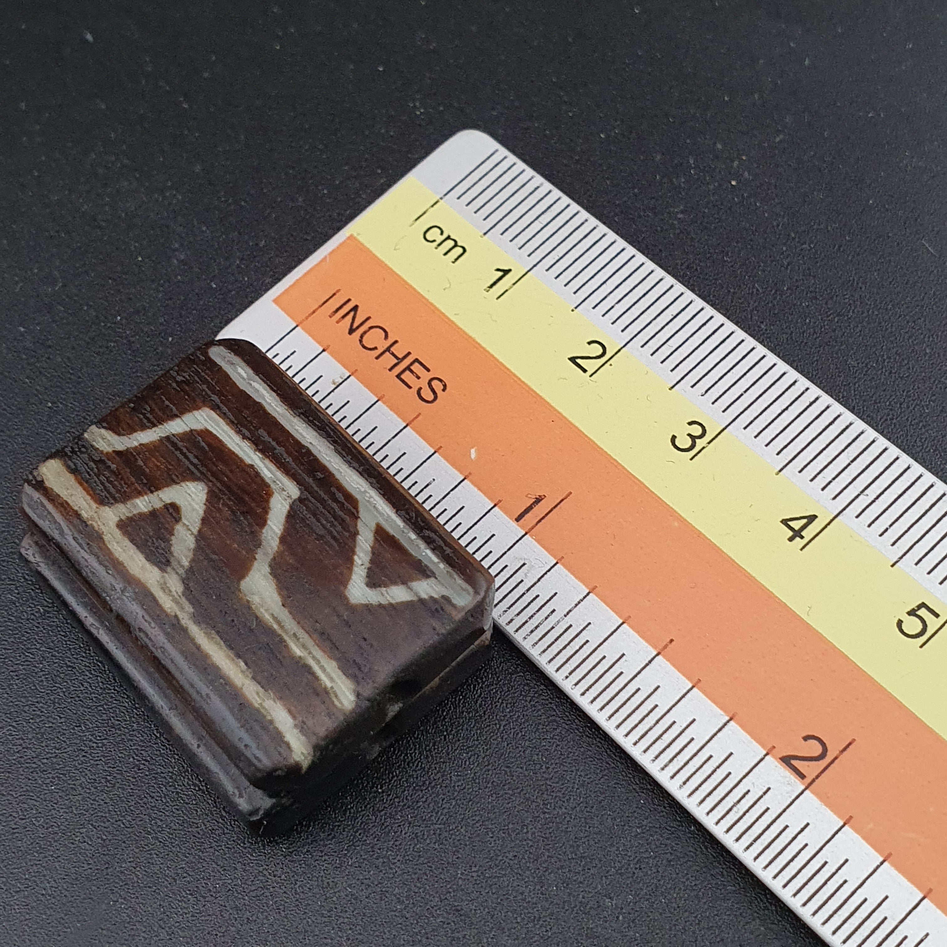 Antique Burmese Pumtek pyu Lot of 6 Beads