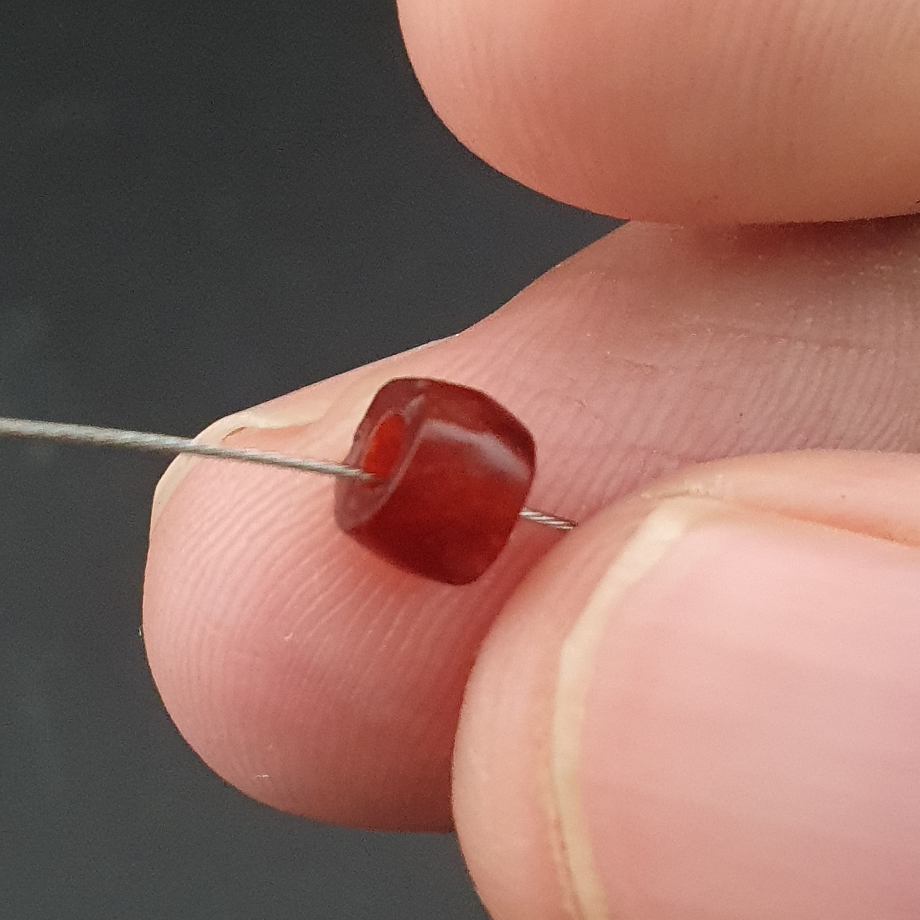 Rare Ancient Carnelian & Suleimani Agate Bead Collection – 14 Pieces