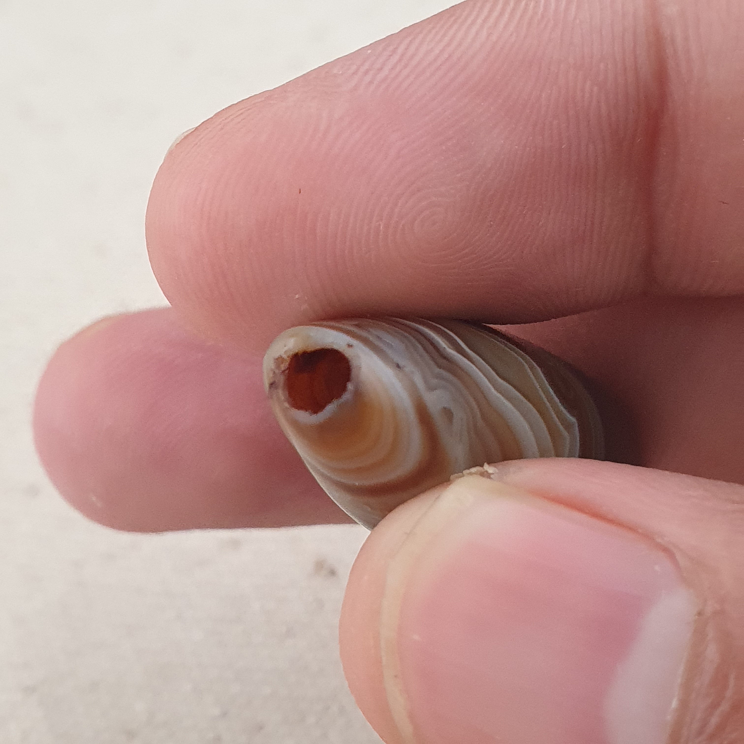 Vintage Natural Eye Suliemani Agate Beads Amulet Lot Of 3