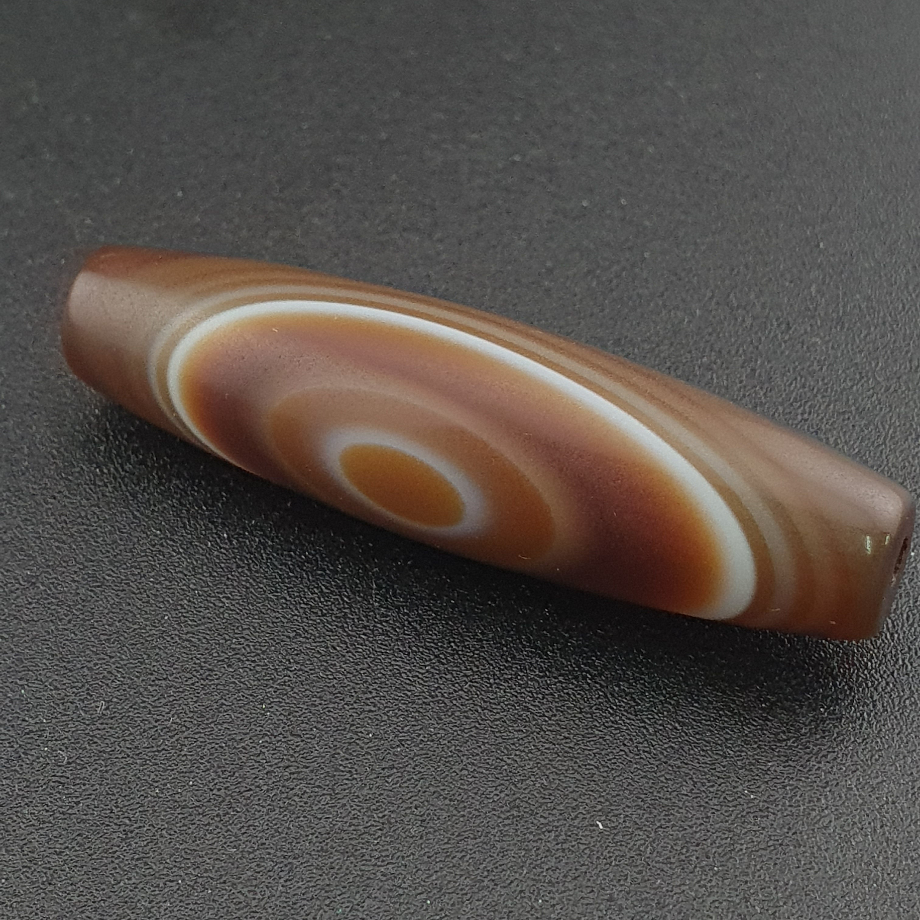 Vintage Yemeni Suliemani Eye Agate Bead Amulet