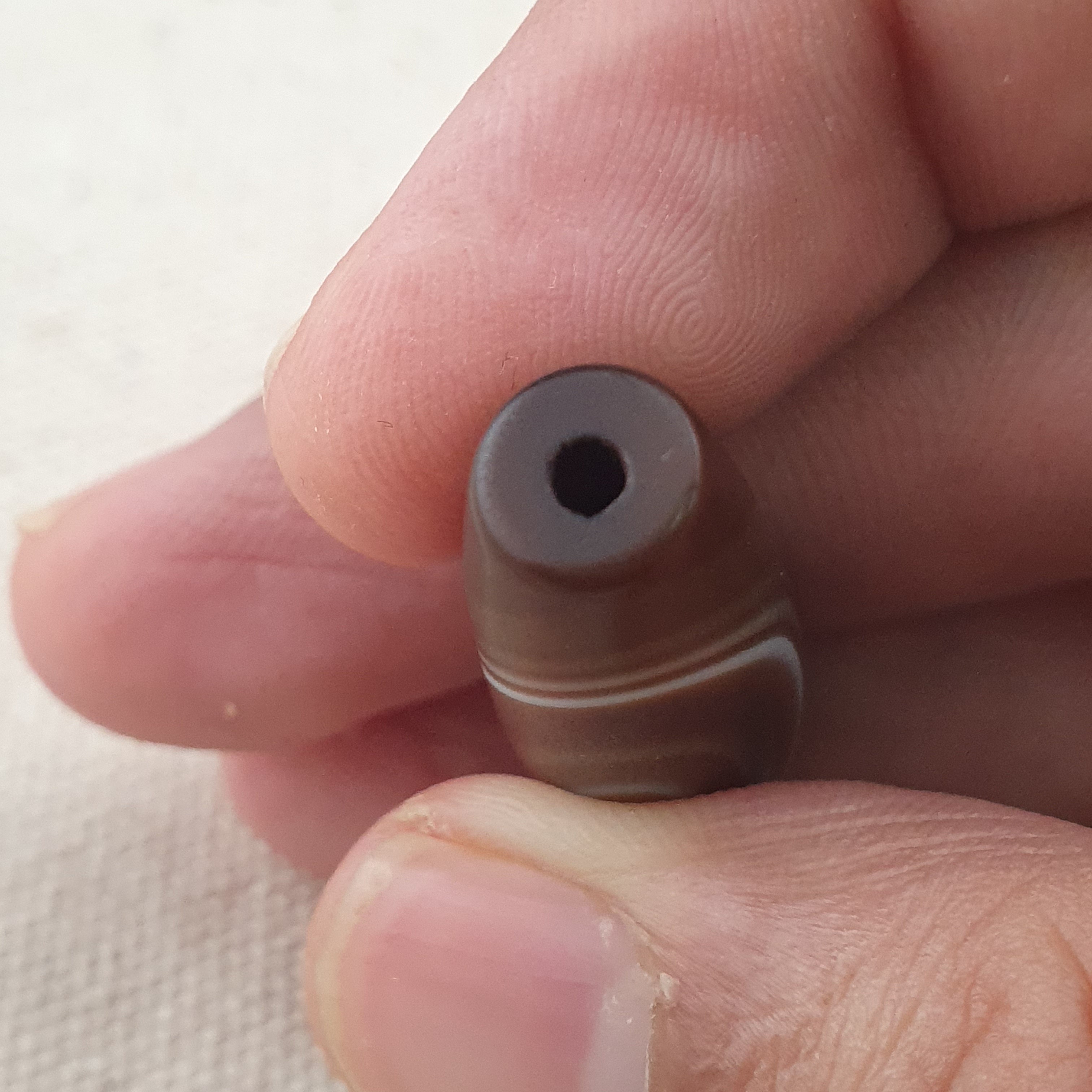 Vintage Yemeni Suliemani Eye Agate Bead Amulet