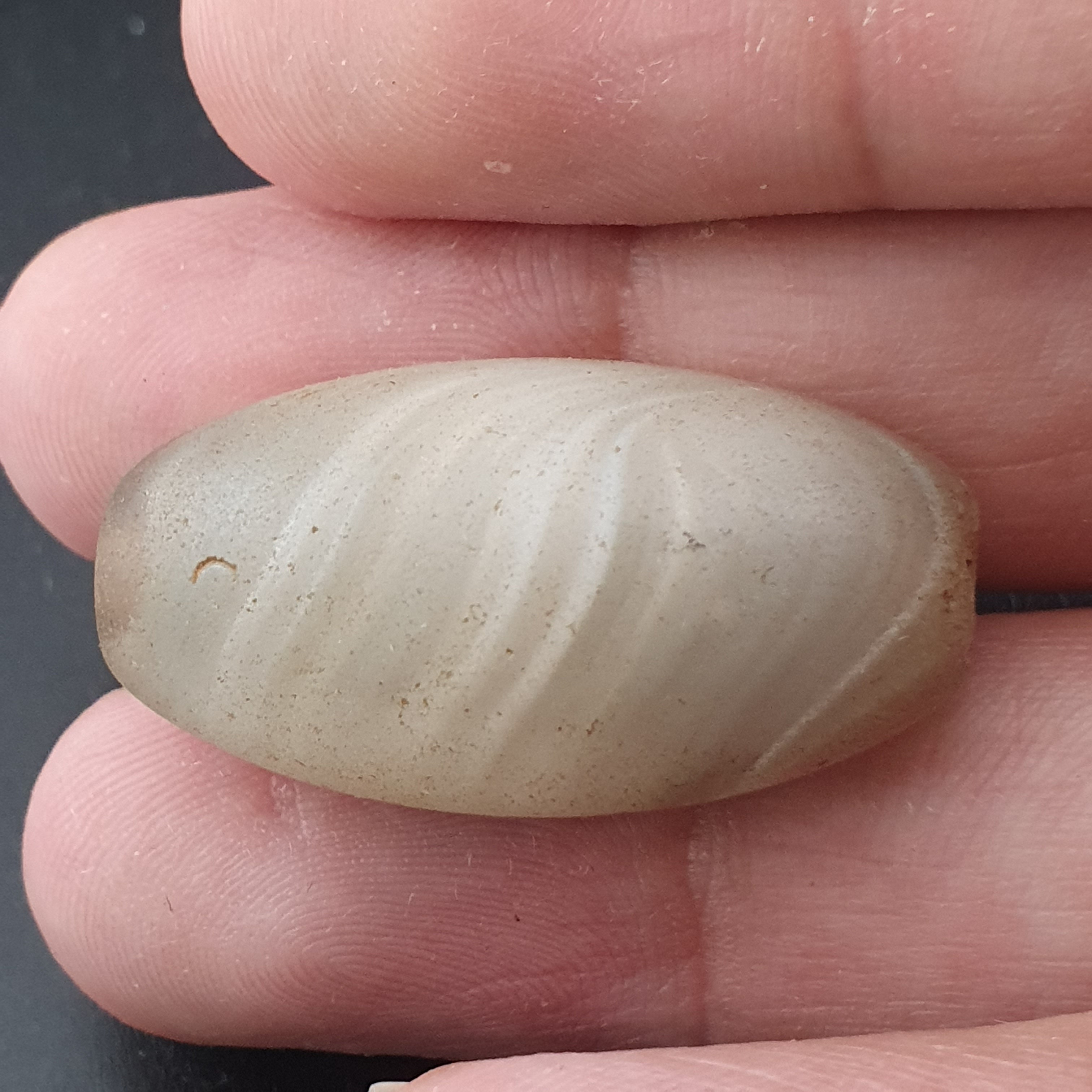 Ancient Natural Pattern Suliemani Agate Amulet