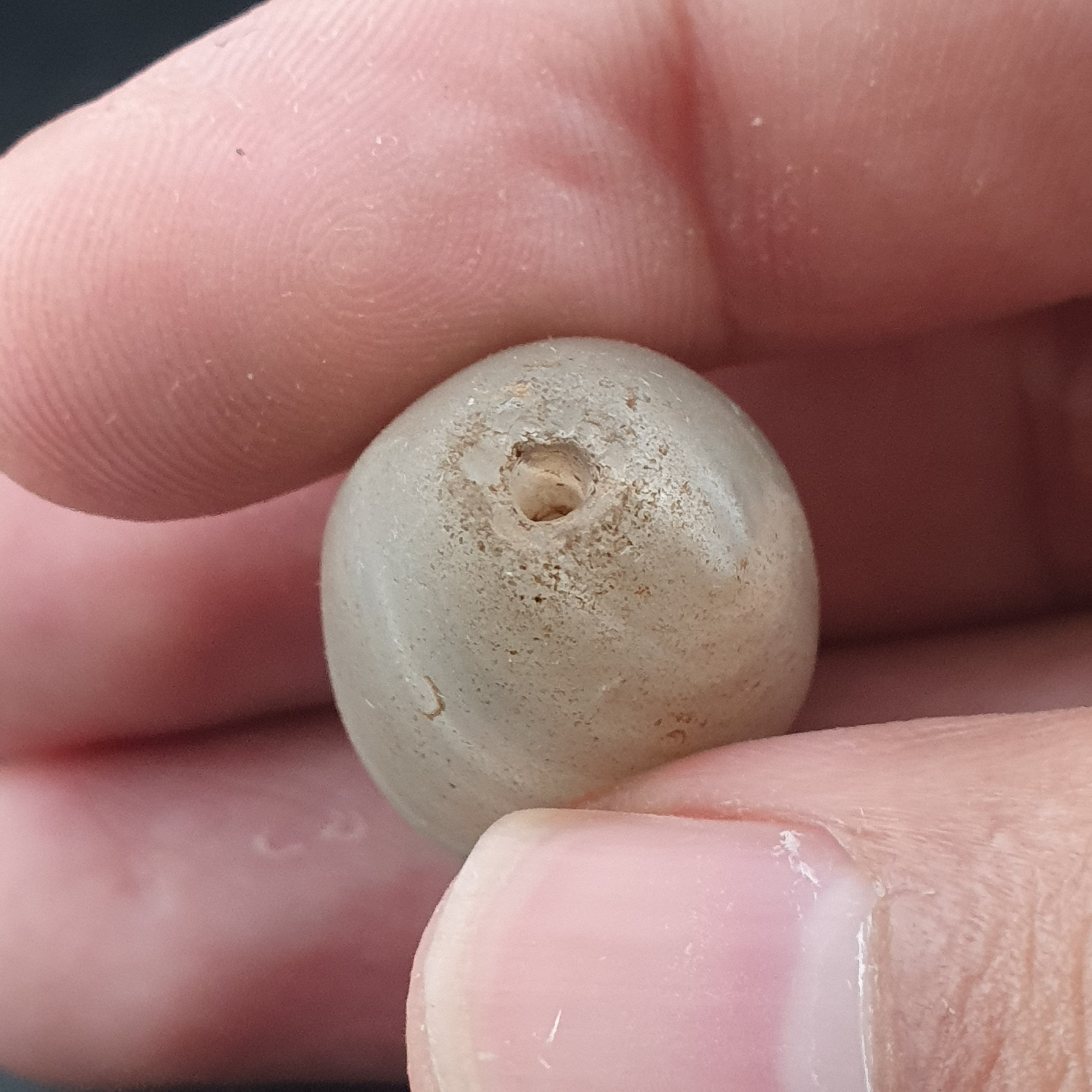 Ancient Natural Pattern Suliemani Agate Amulet