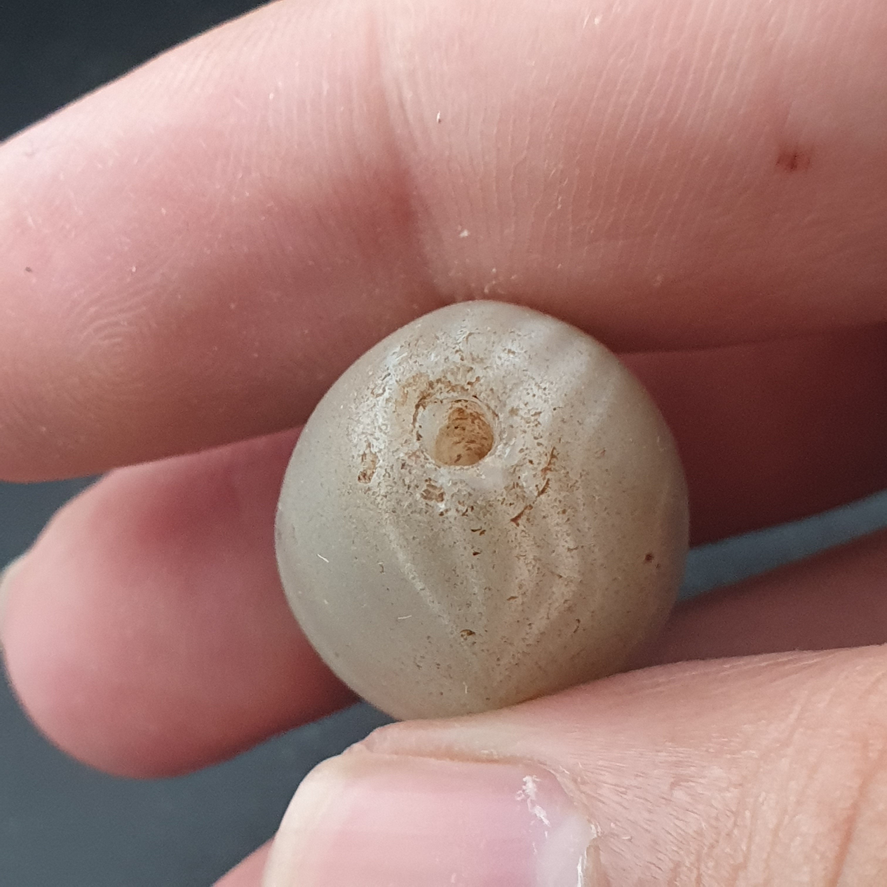 Ancient Natural Pattern Suliemani Agate Amulet