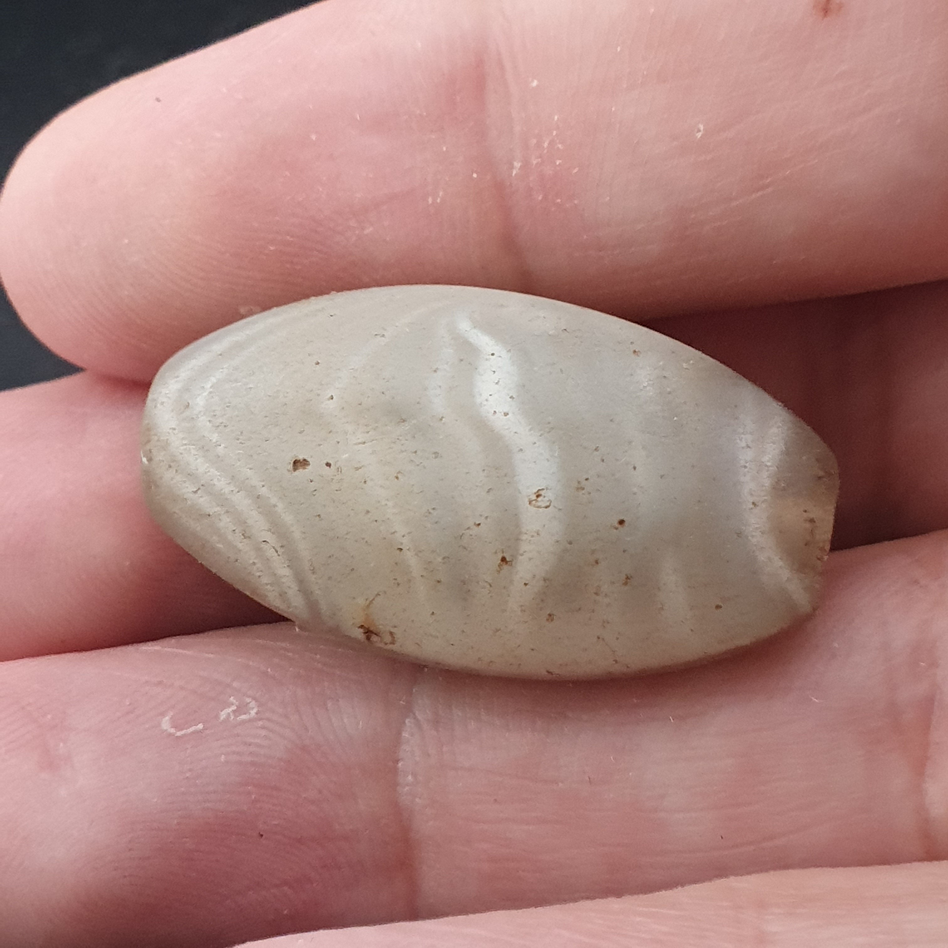 Ancient Natural Pattern Suliemani Agate Amulet