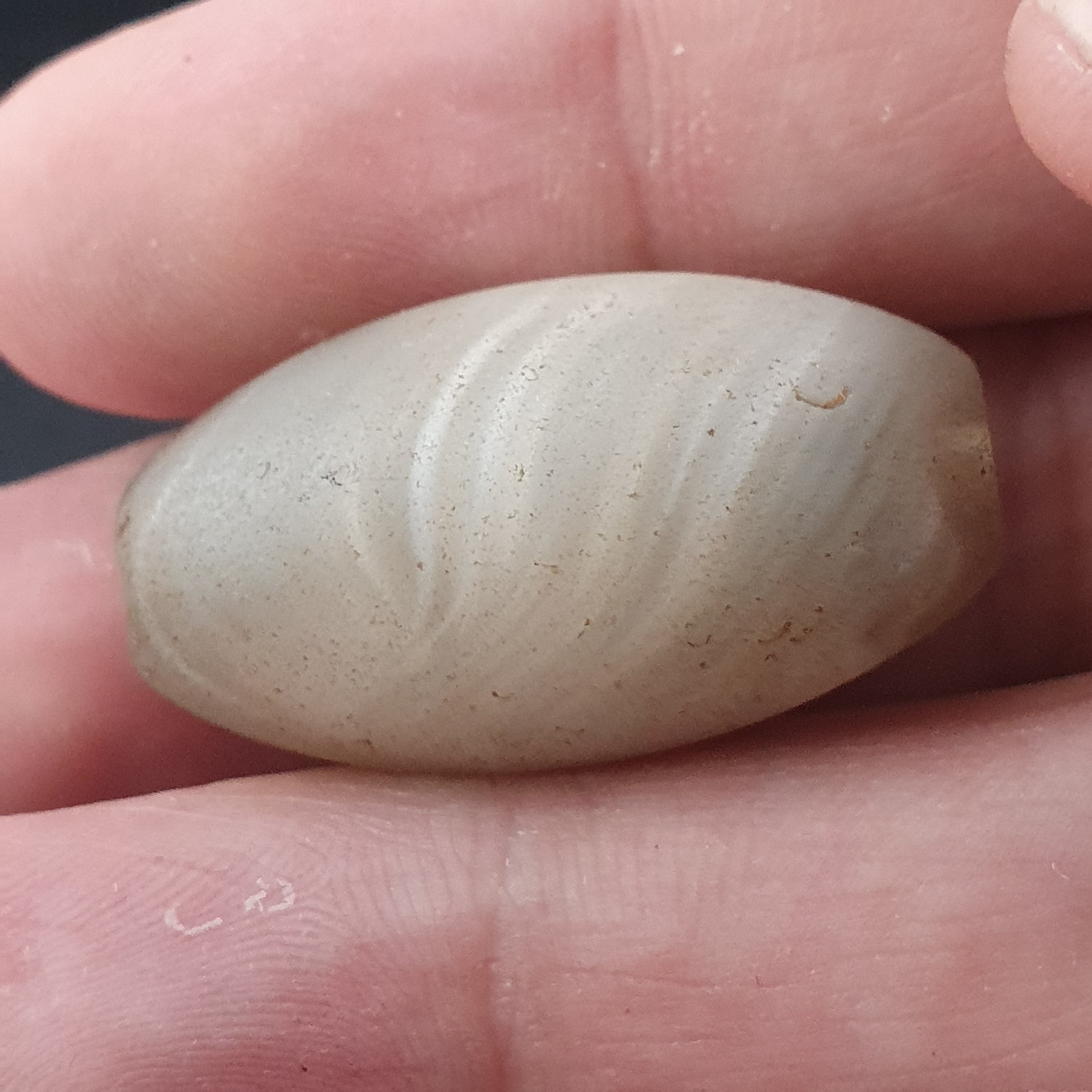 Ancient Natural Pattern Suliemani Agate Amulet