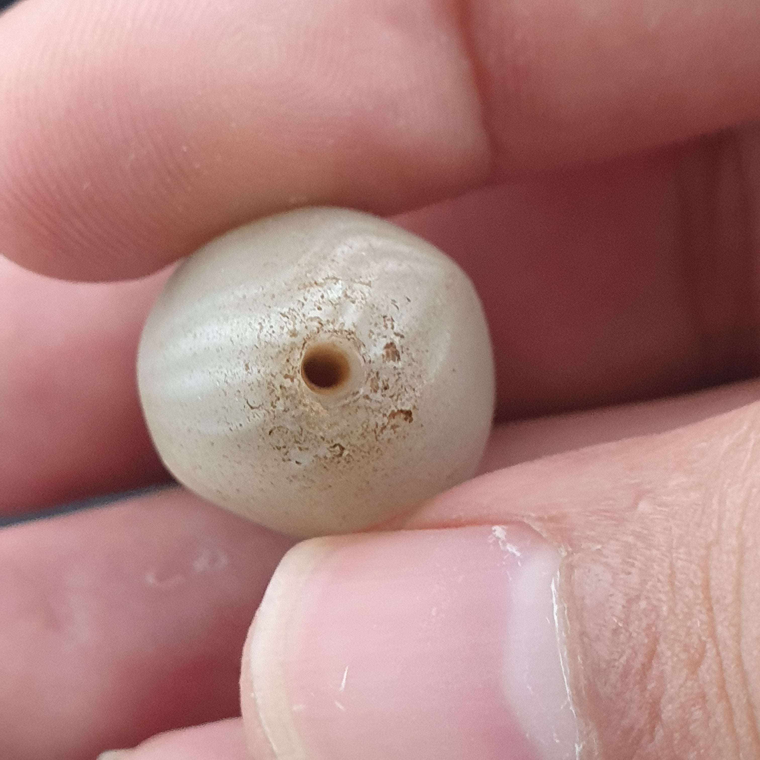 Ancient Natural Pattern Suliemani Agate Amulet