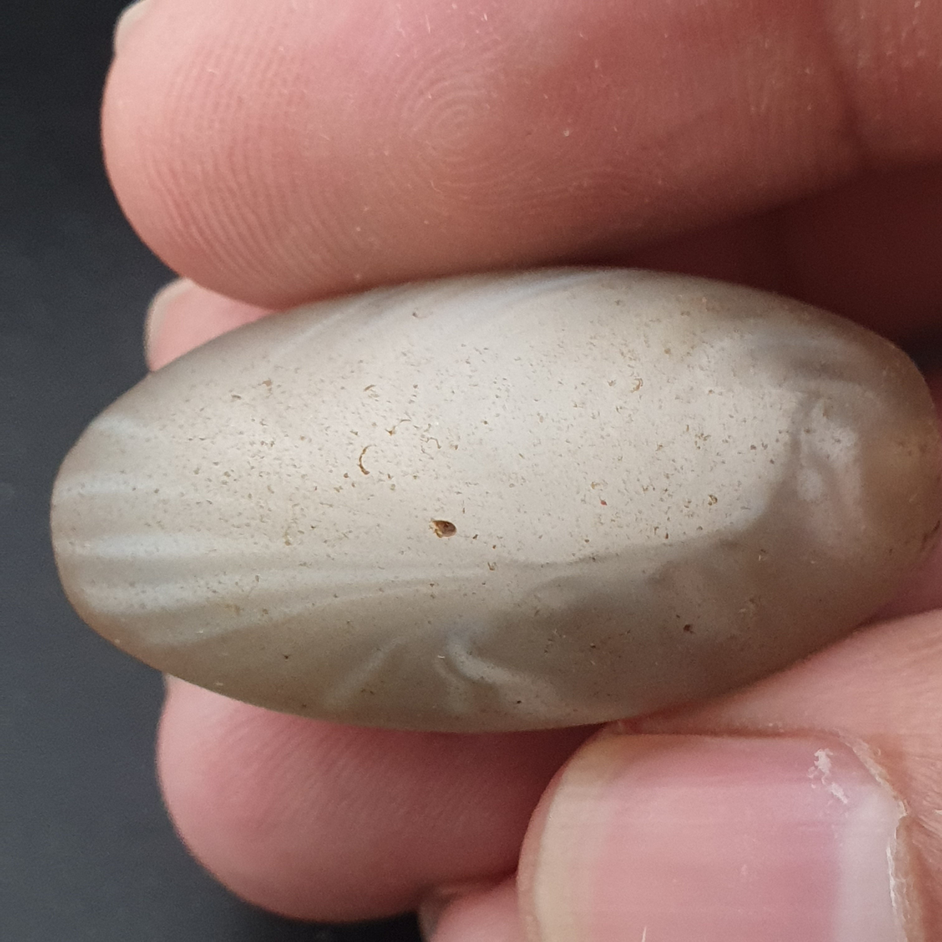 Ancient Natural Pattern Suliemani Agate Amulet