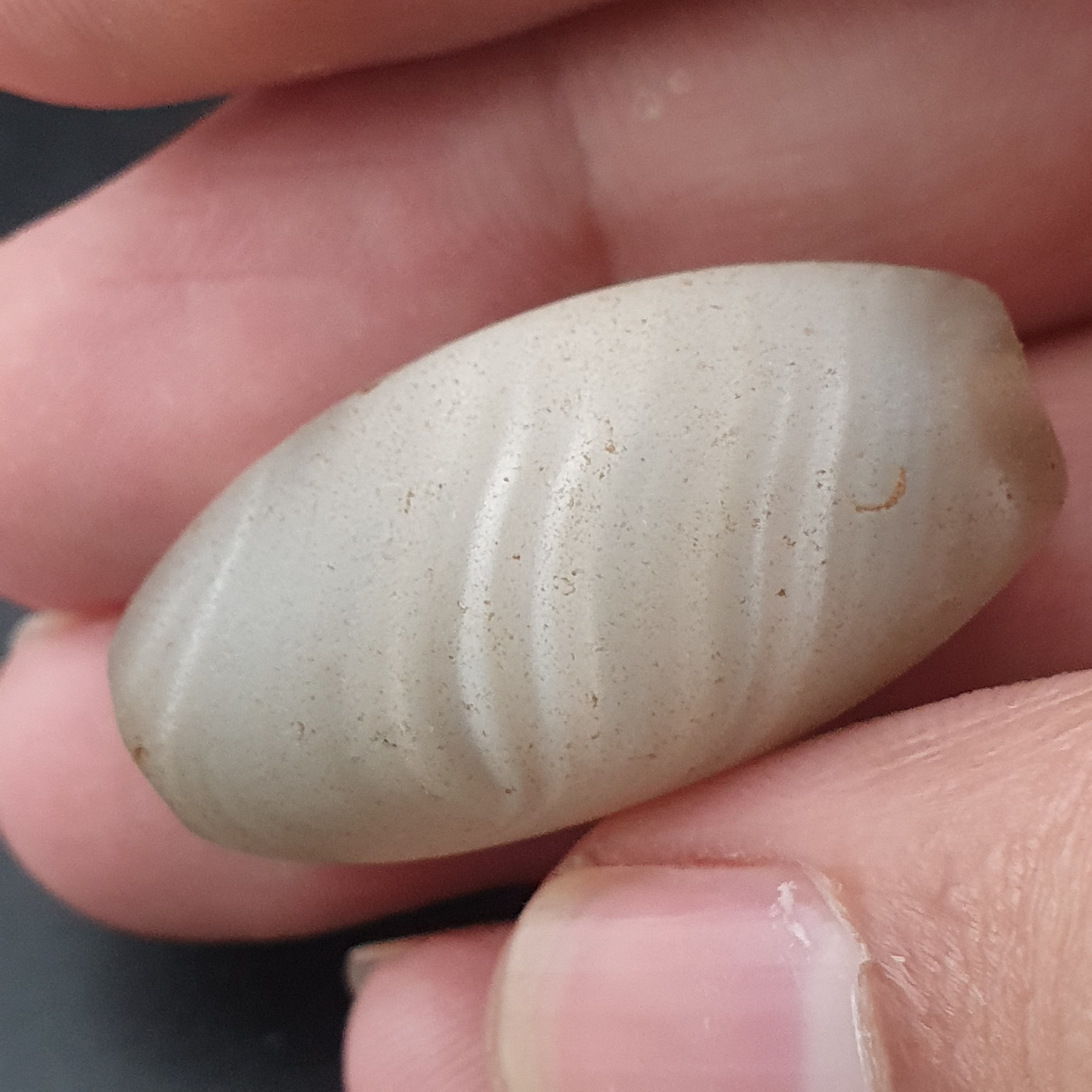 Ancient Natural Pattern Suliemani Agate Amulet