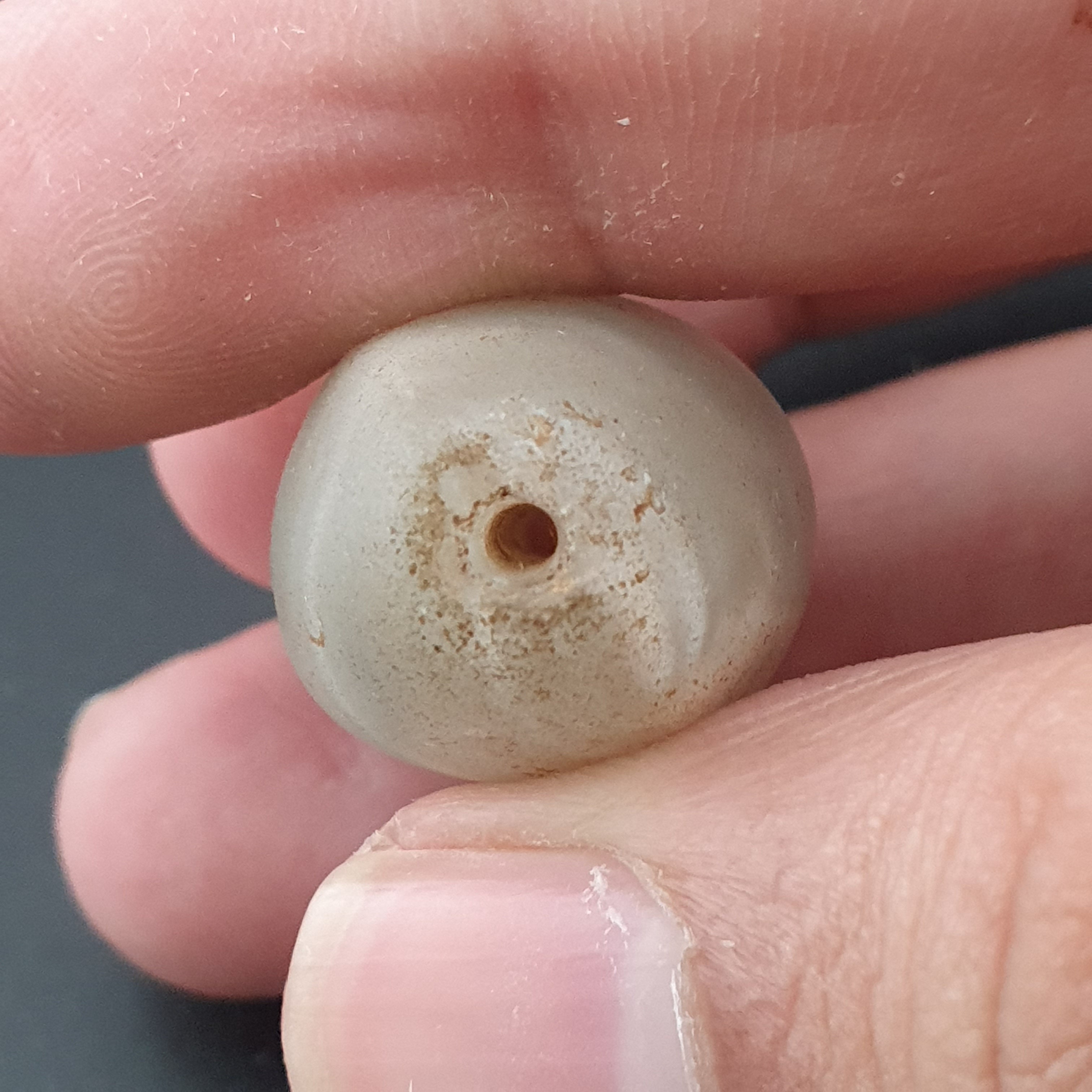 Ancient Natural Pattern Suliemani Agate Amulet