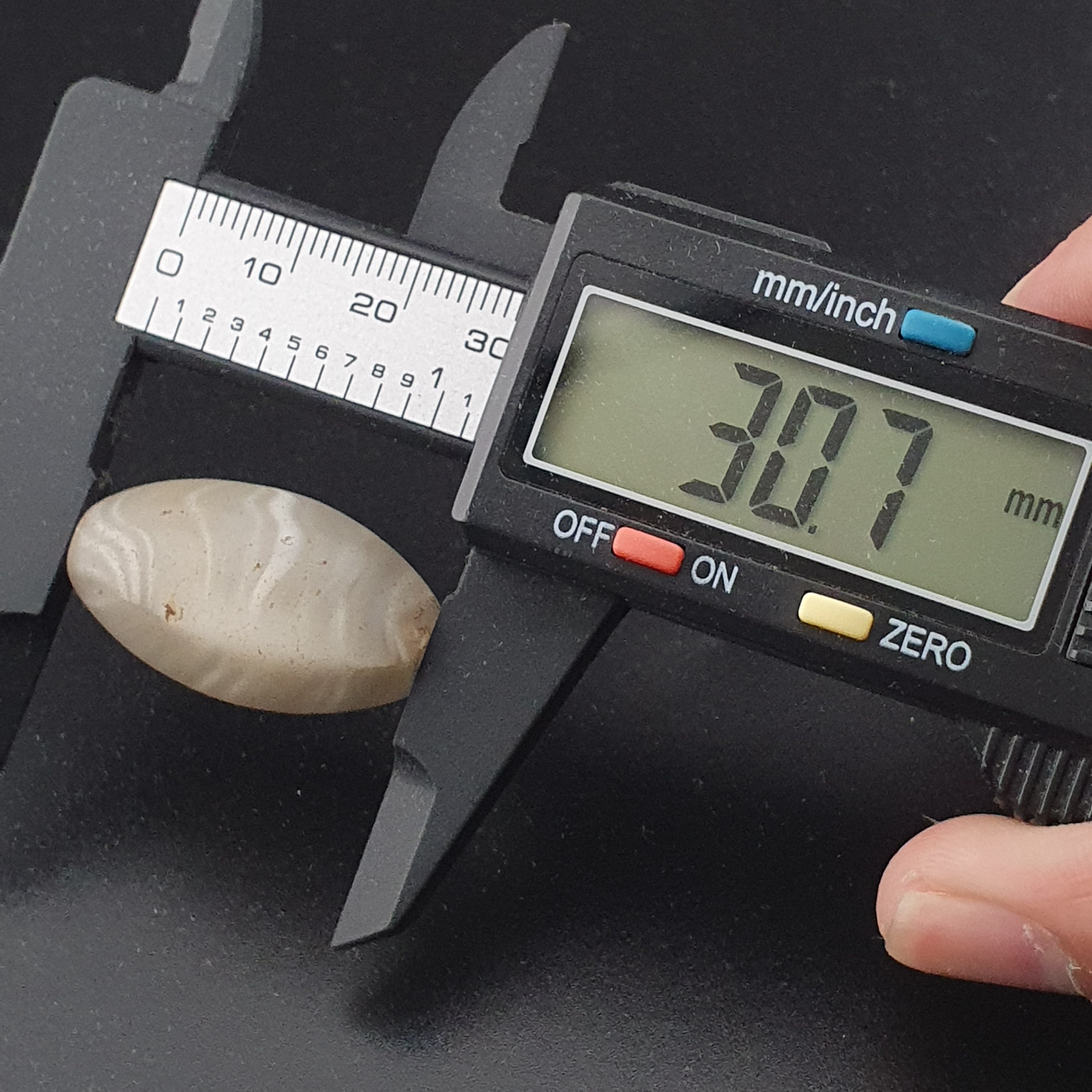 Ancient Natural Pattern Suliemani Agate Amulet