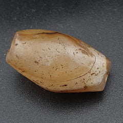 Ancient Old Natural Suleimani Eye Brown Agate Amulet