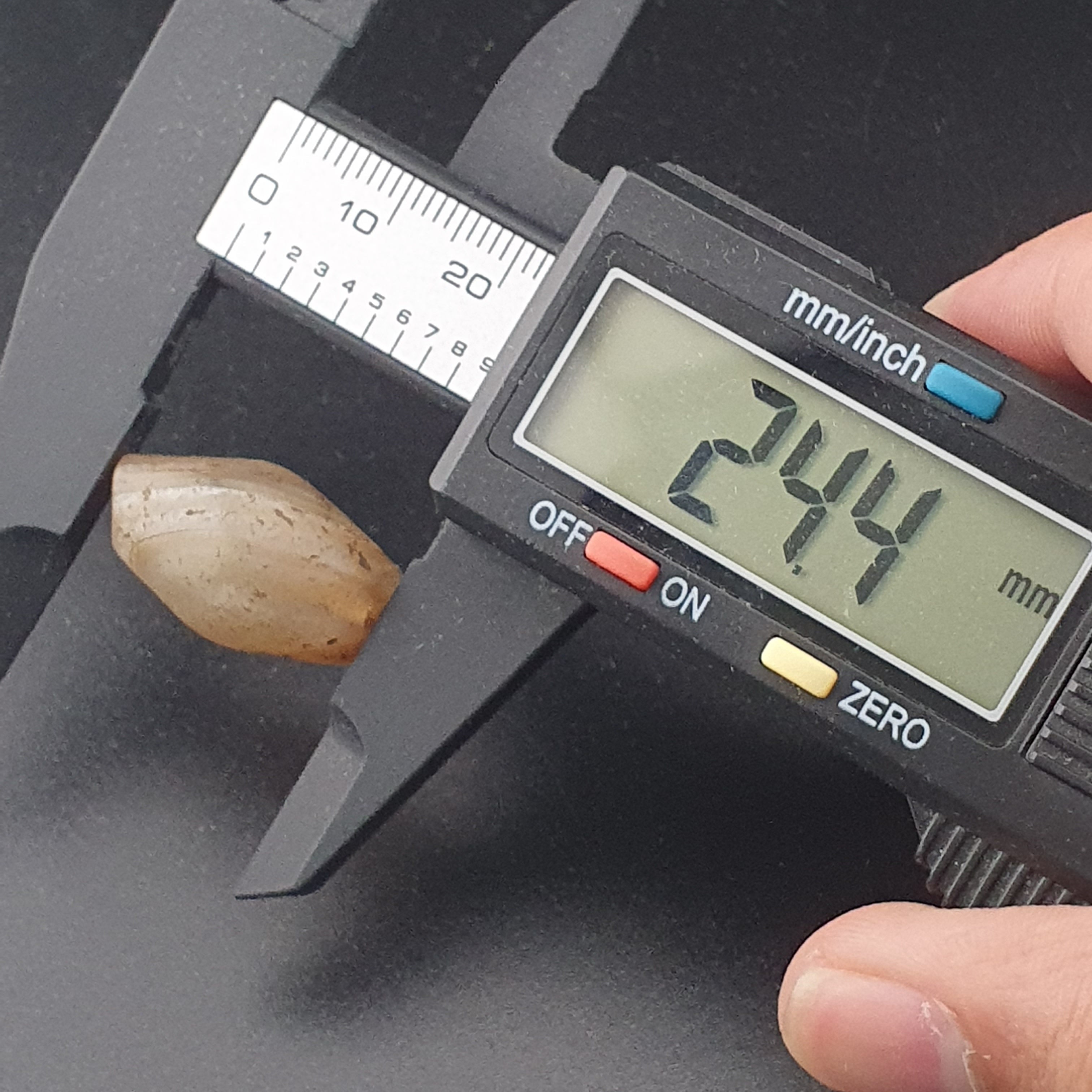 Ancient Old Natural Suleimani Eye Brown Agate Amulet