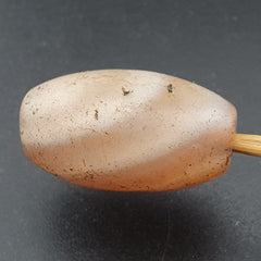 Ancient Natural Suliemani White Brown Old Agate Bead Amulet