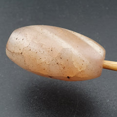 Ancient Natural Suliemani White Brown Old Agate Bead Amulet