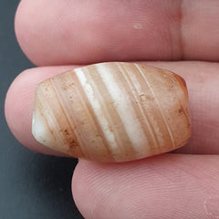 Ancient Natural Stripe Suliemani Eye Old Agate Bead Amulet