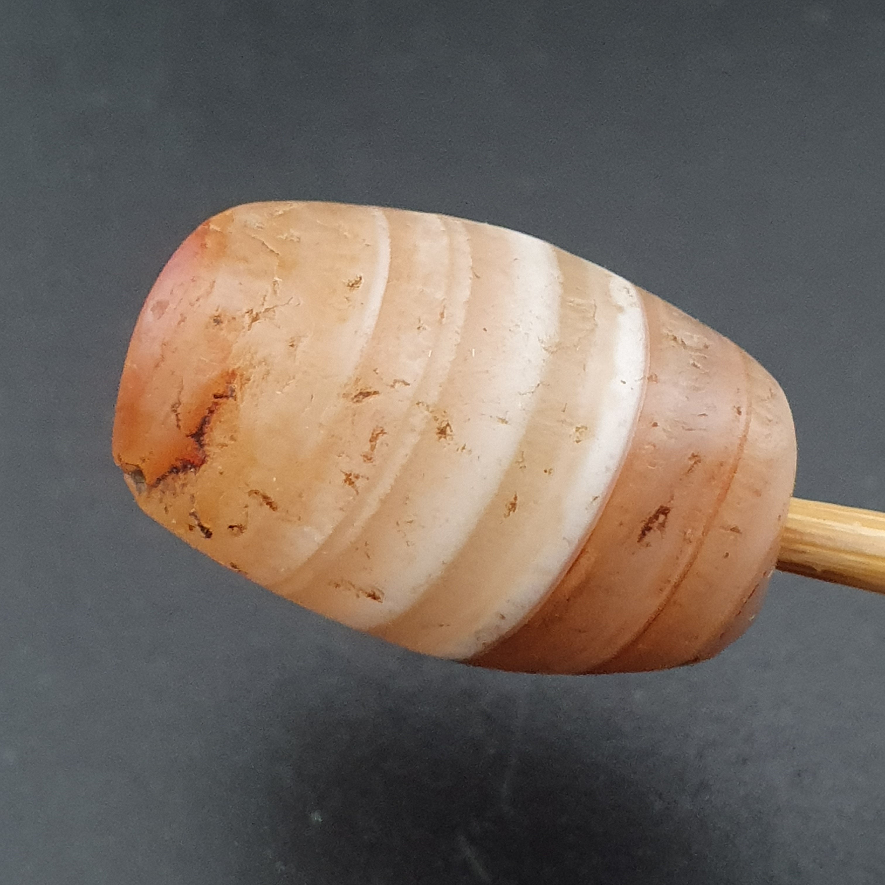 Ancient Natural Stripe Suliemani Eye Old Agate Bead Amulet