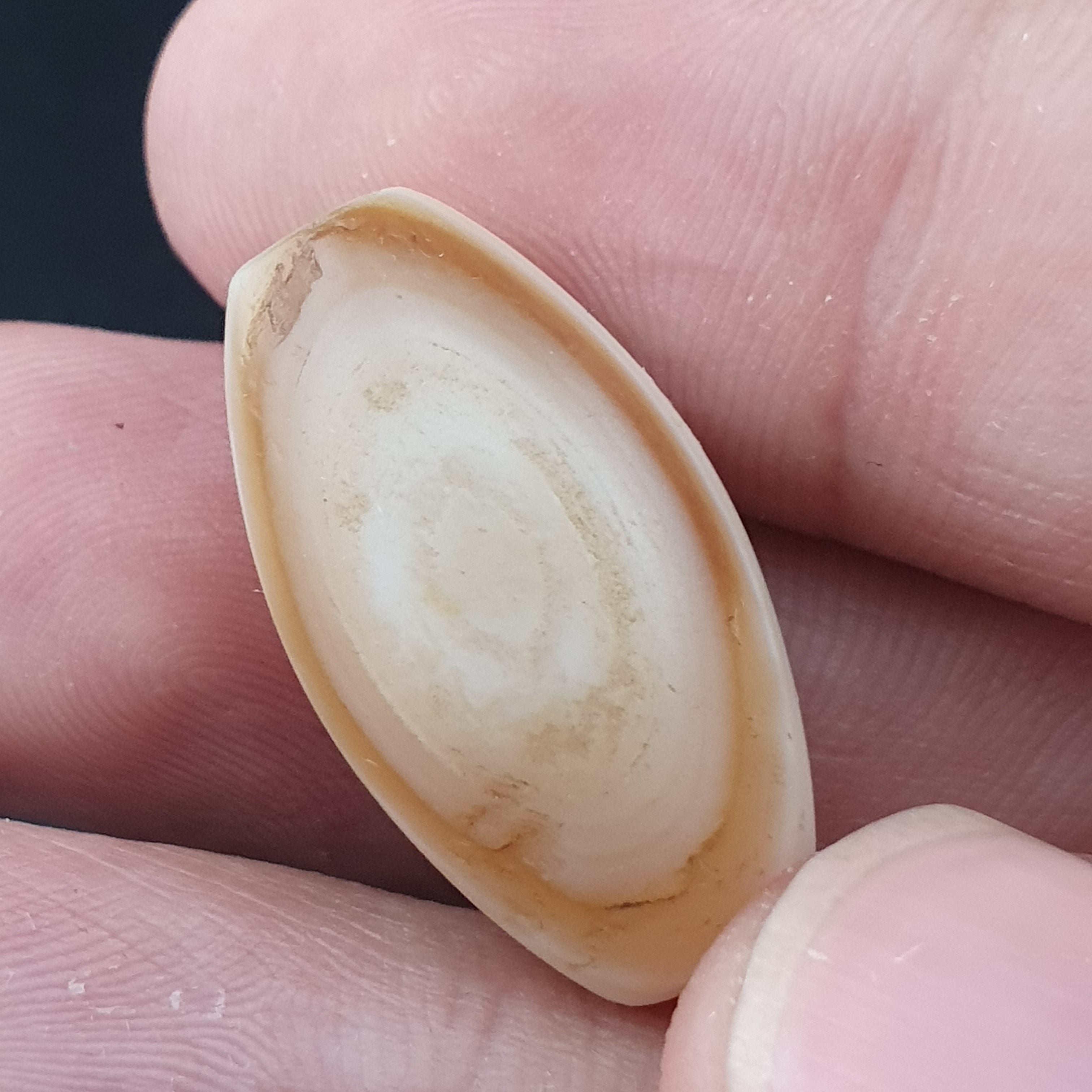 Rare Ancient Suliemani Eye Pattern Old Agate Amulet
