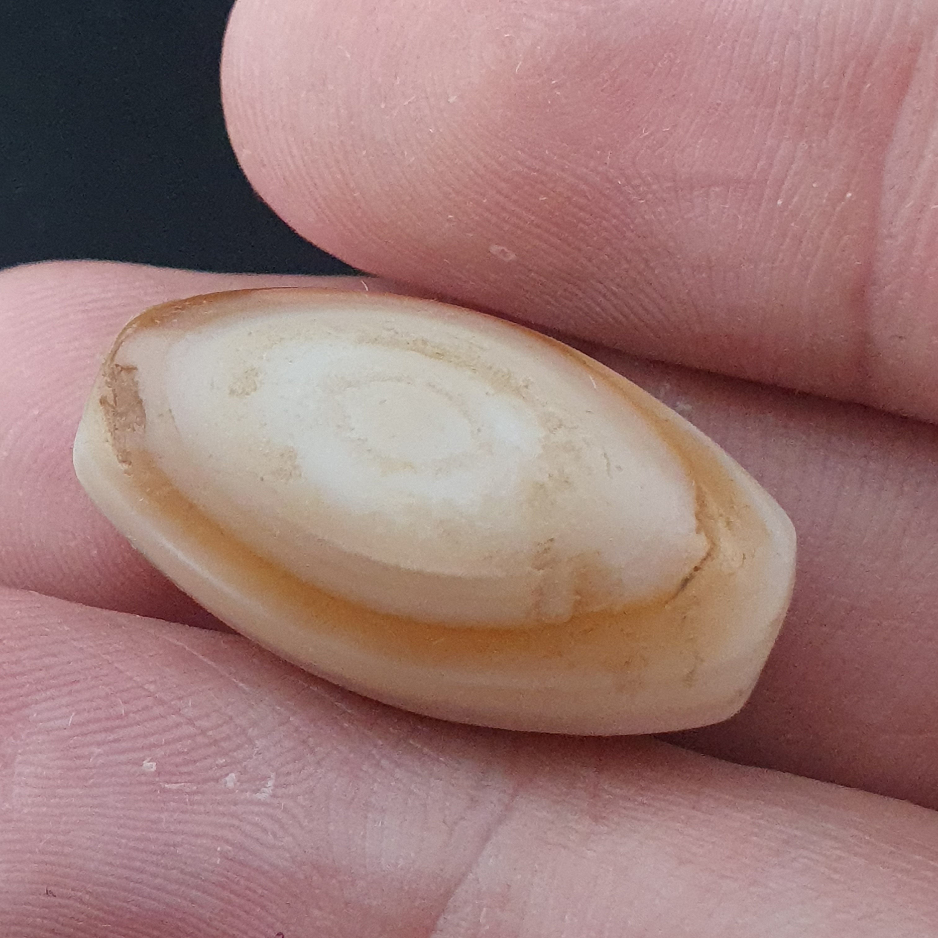 Rare Ancient Suliemani Eye Pattern Old Agate Amulet