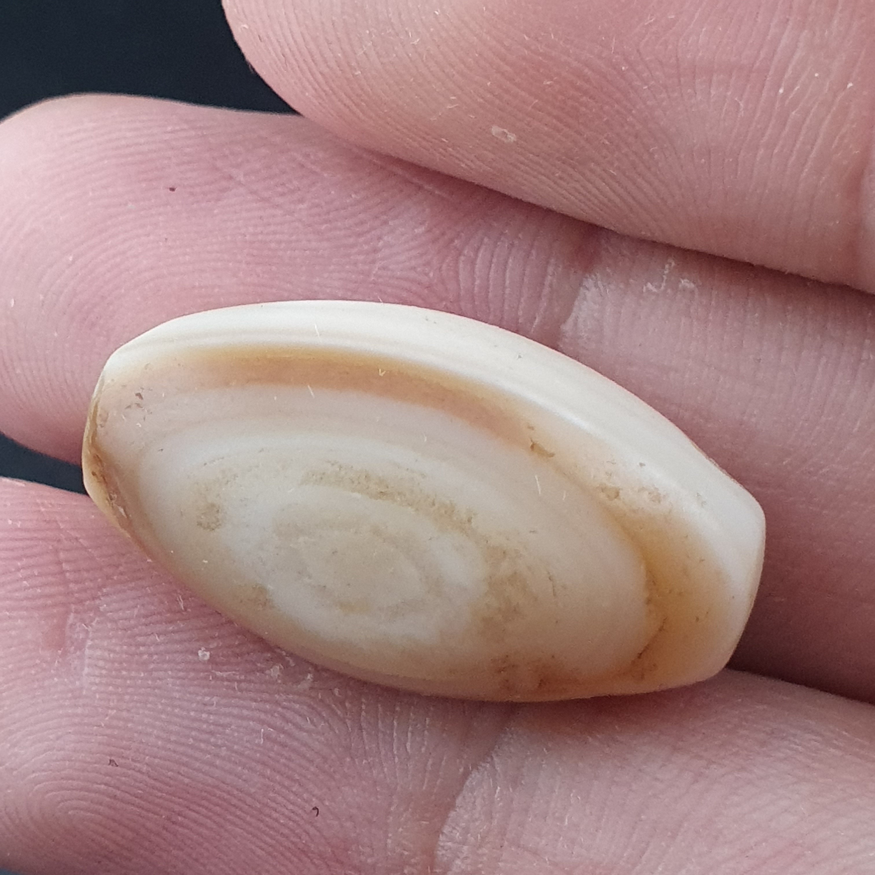 Rare Ancient Suliemani Eye Pattern Old Agate Amulet
