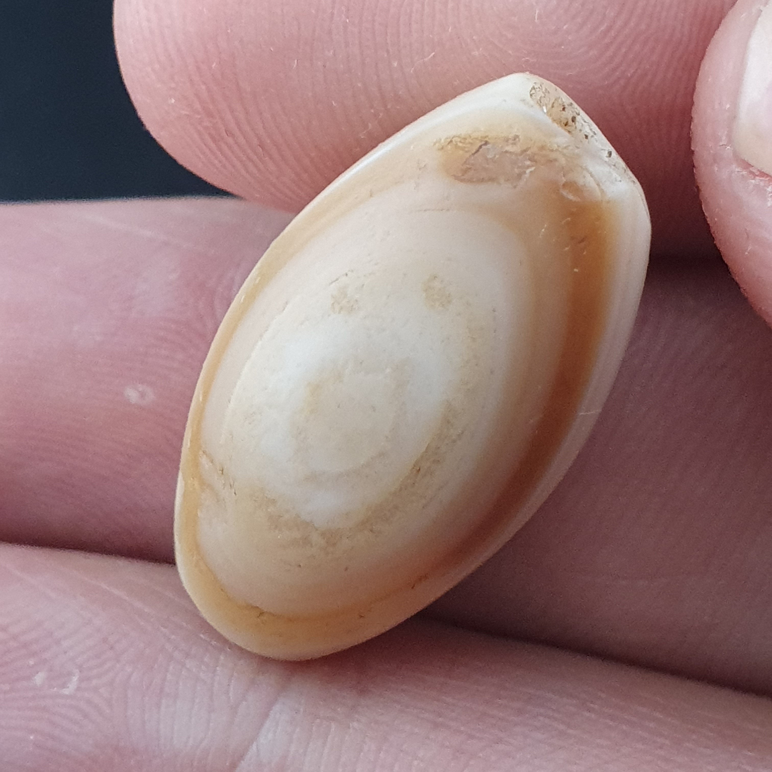 Rare Ancient Suliemani Eye Pattern Old Agate Amulet