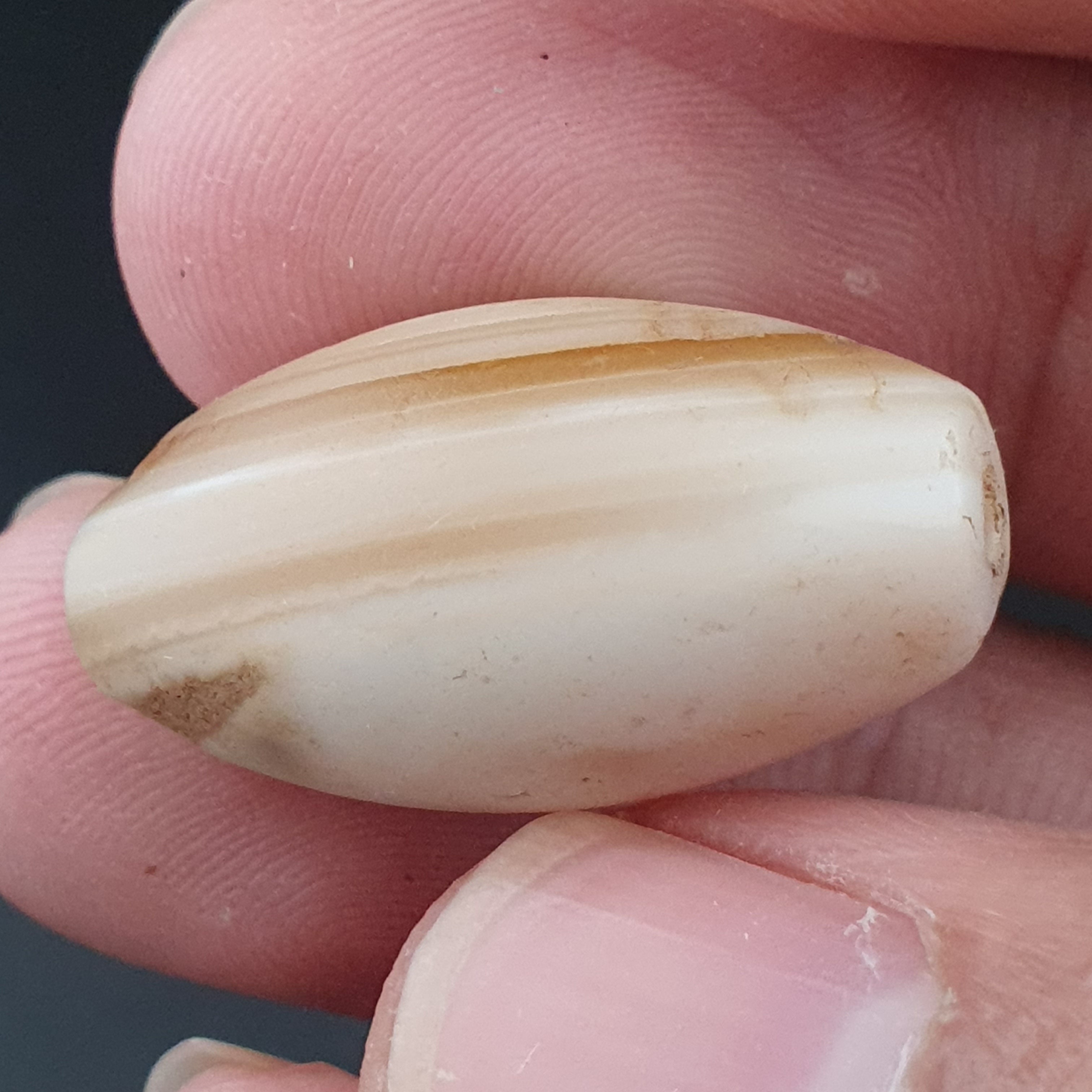 Rare Ancient Suliemani Eye Pattern Old Agate Amulet