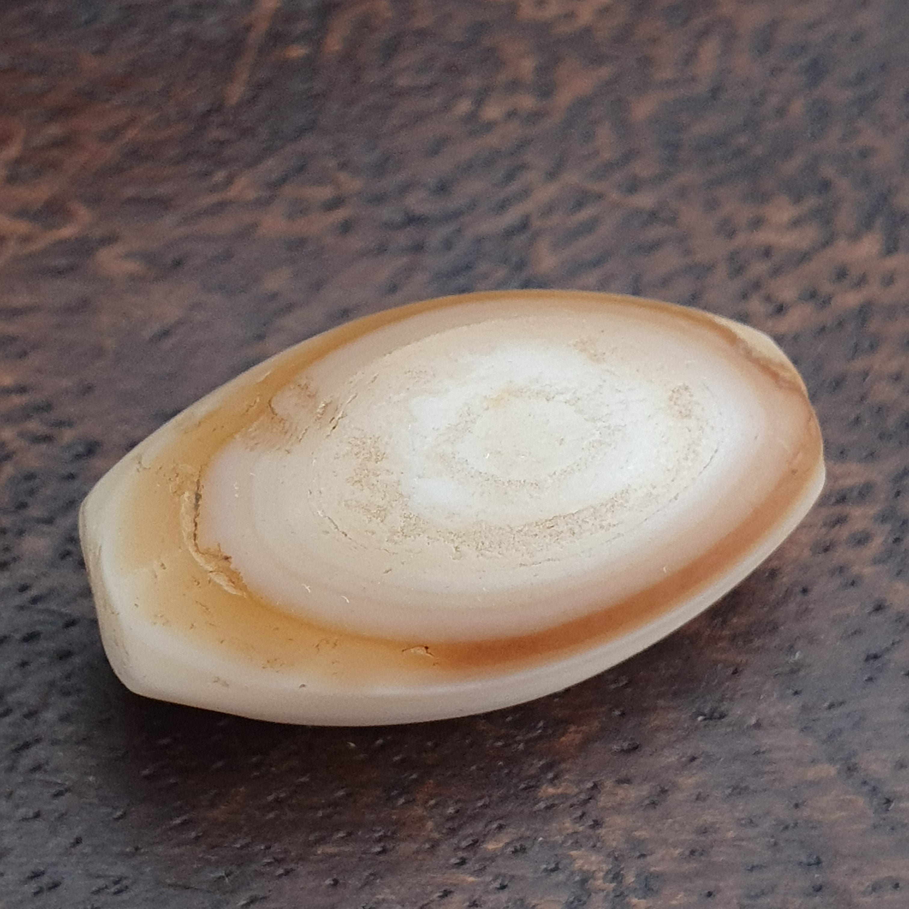 Rare Ancient Suliemani Eye Pattern Old Agate Amulet