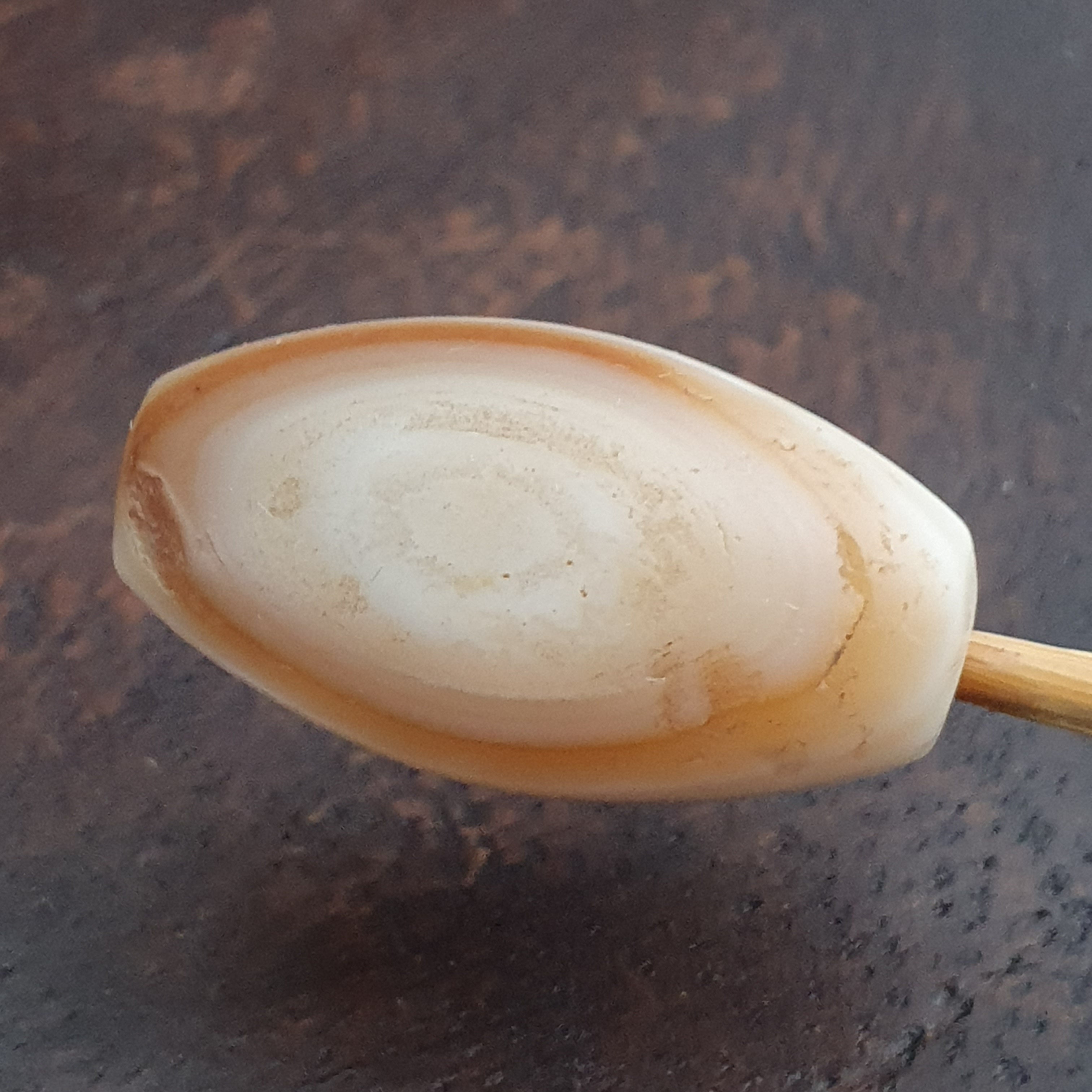 Rare Ancient Suliemani Eye Pattern Old Agate Amulet