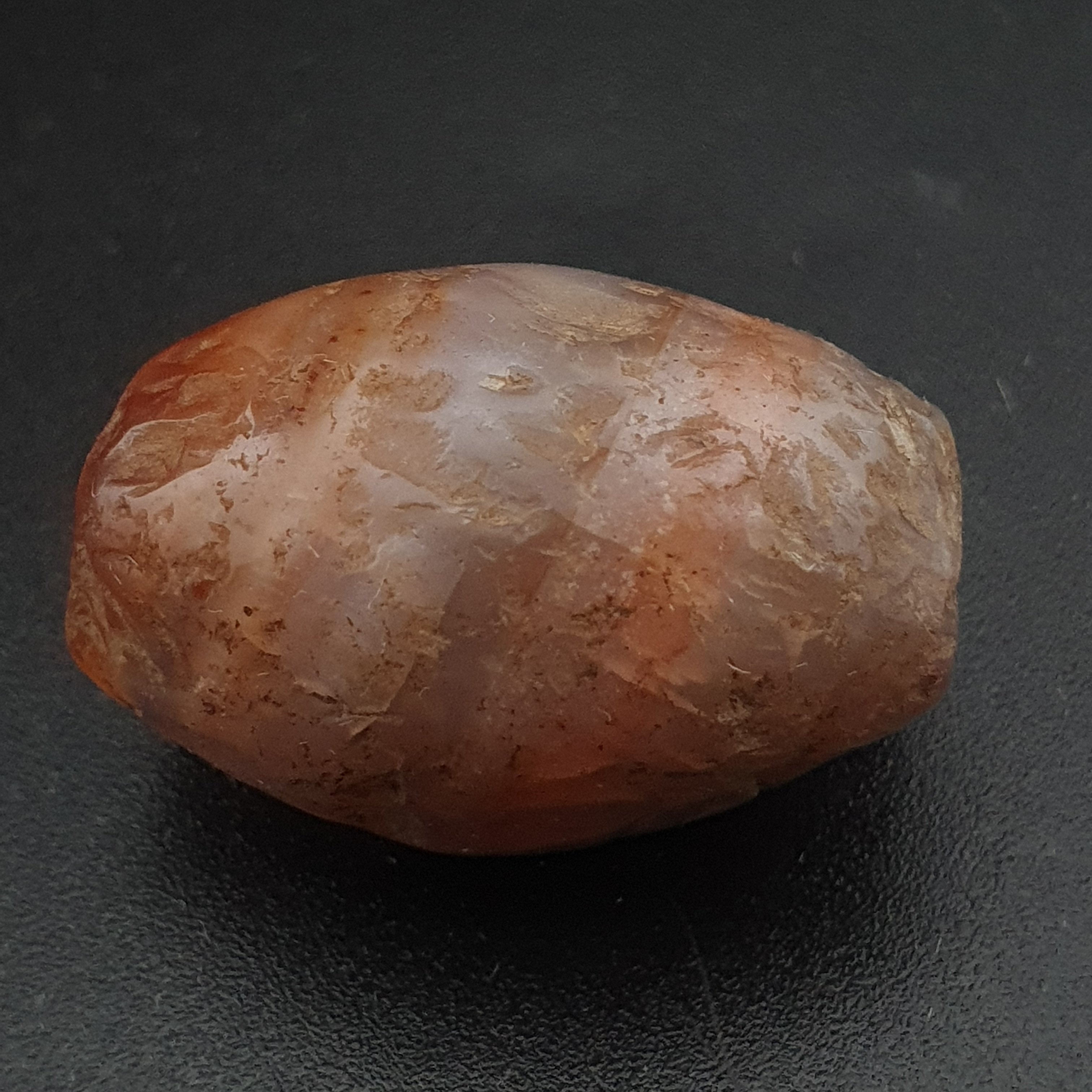 Ancient Reddish Brown Suleimani Agate Spiritual Amulet