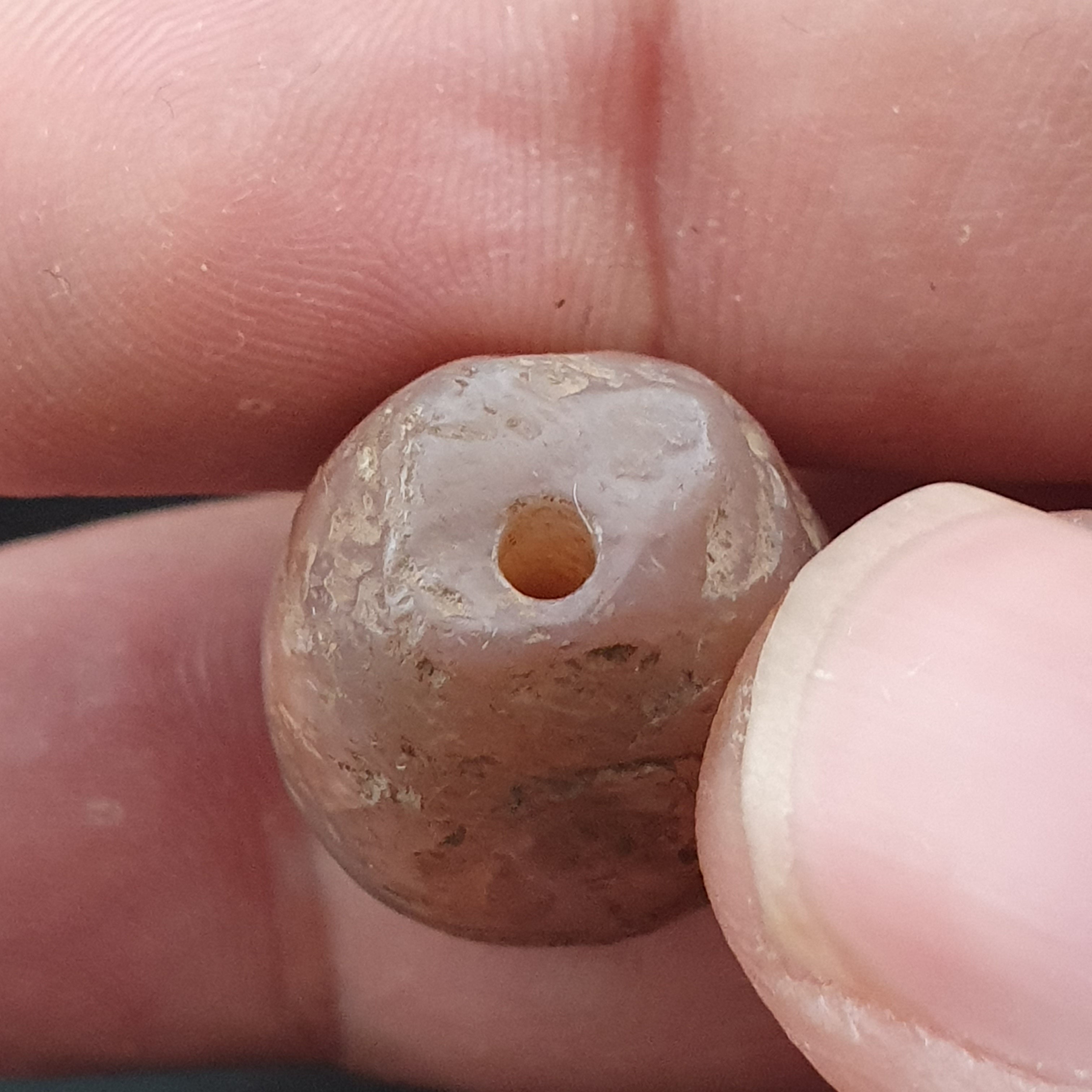 Ancient Reddish Brown Suleimani Agate Spiritual Amulet