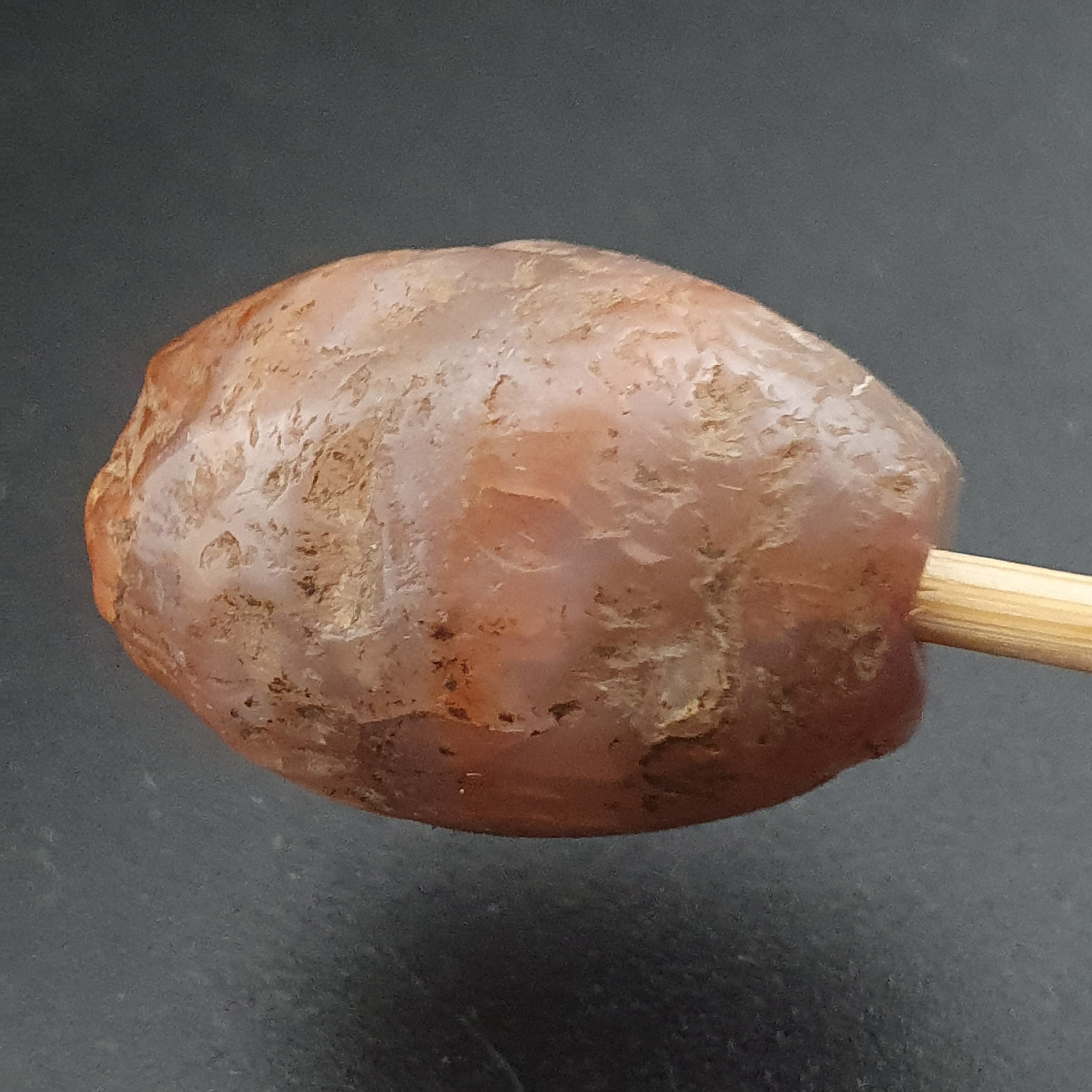 Ancient Reddish Brown Suleimani Agate Spiritual Amulet