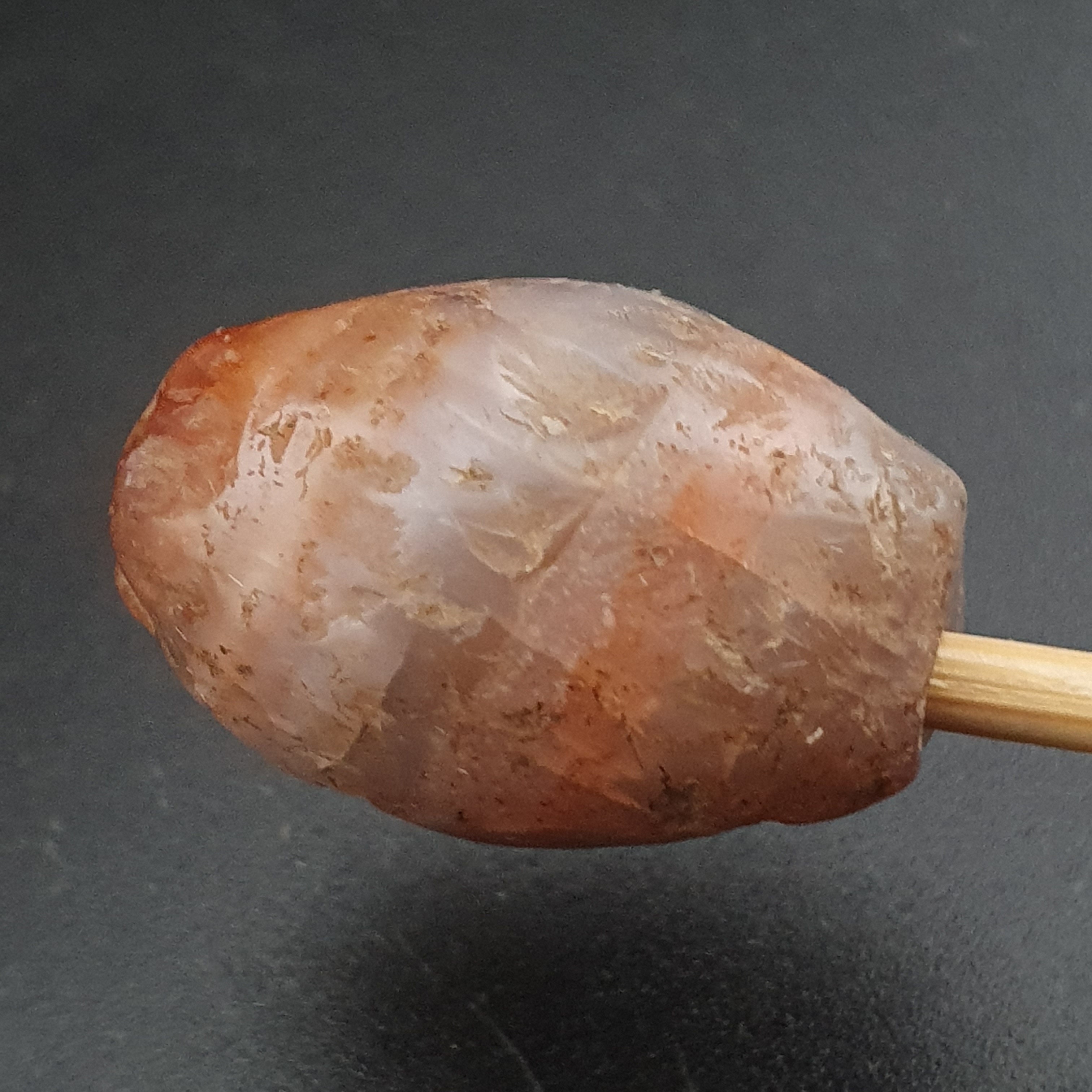 Ancient Reddish Brown Suleimani Agate Spiritual Amulet