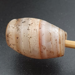 Ancient Suliemani Agate Amulet with Beautiful Stripes