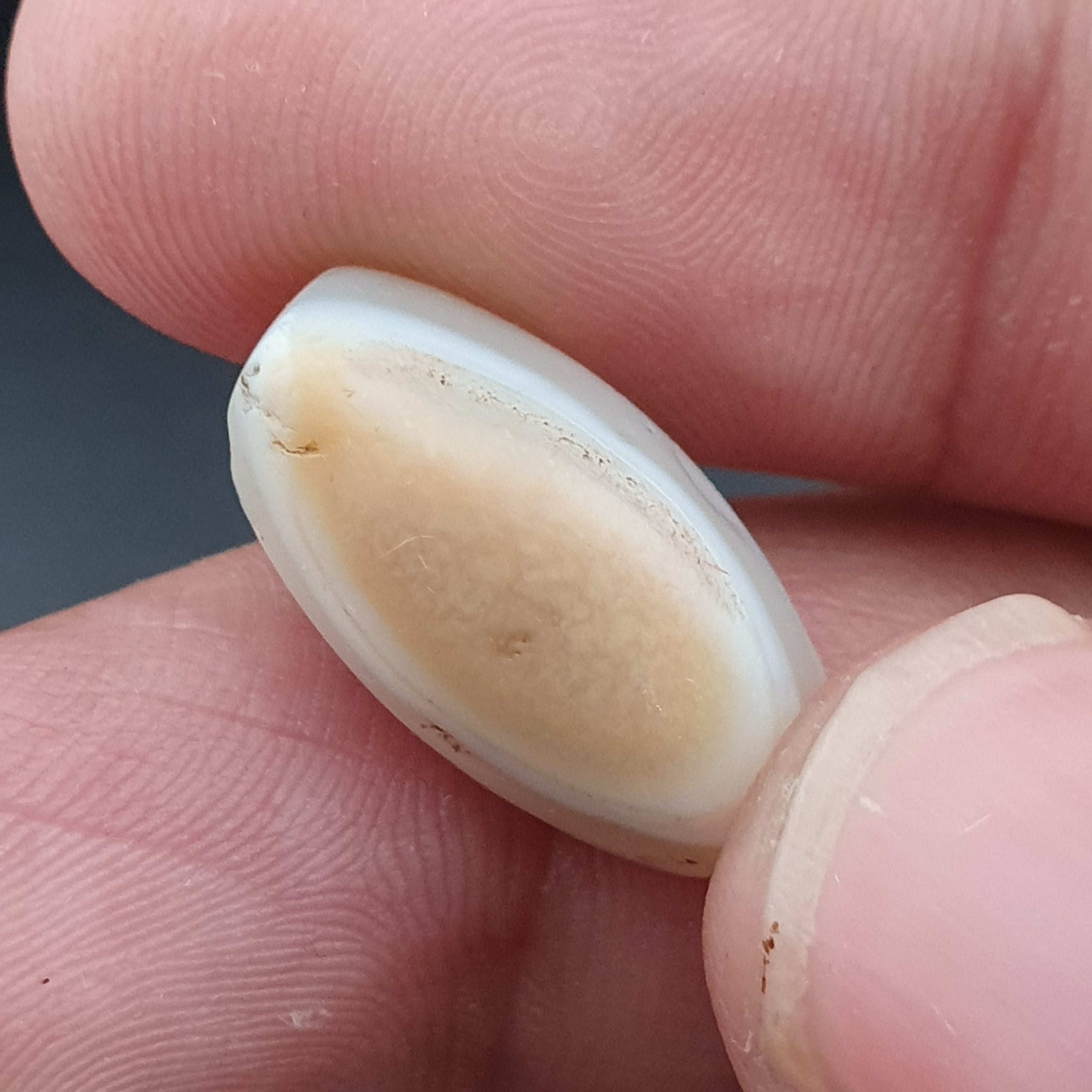 Old Ancient Eye Suleimani Agate Beads Set of 3 Amulets