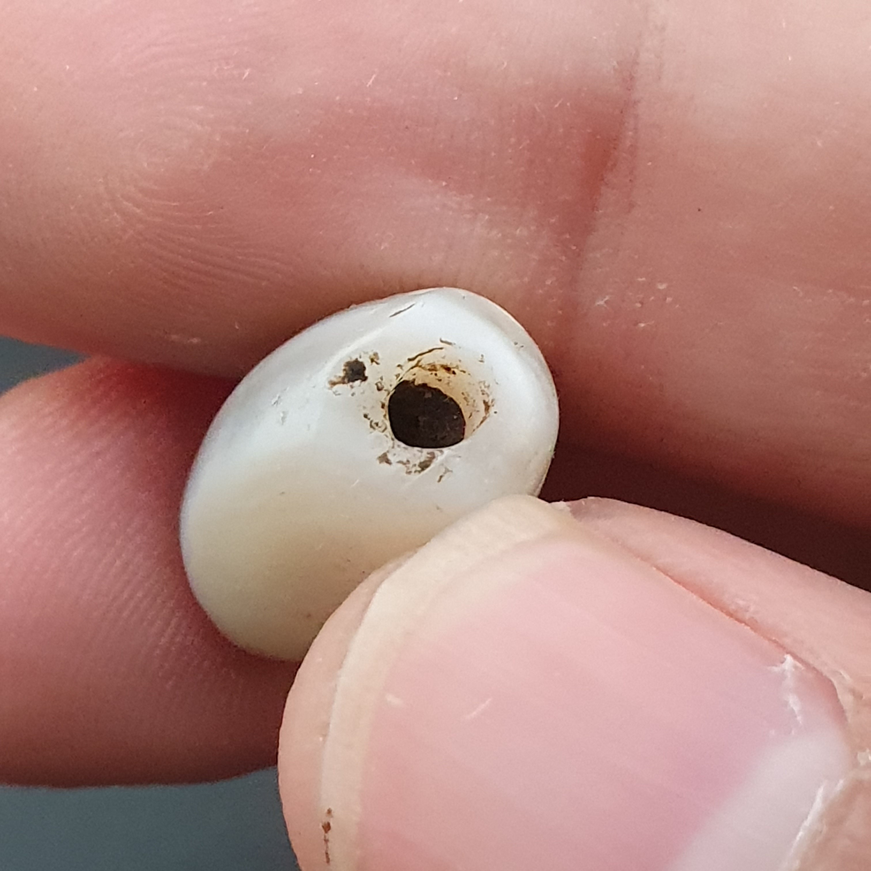 Old Ancient Eye Suleimani Agate Beads Set of 3 Amulets