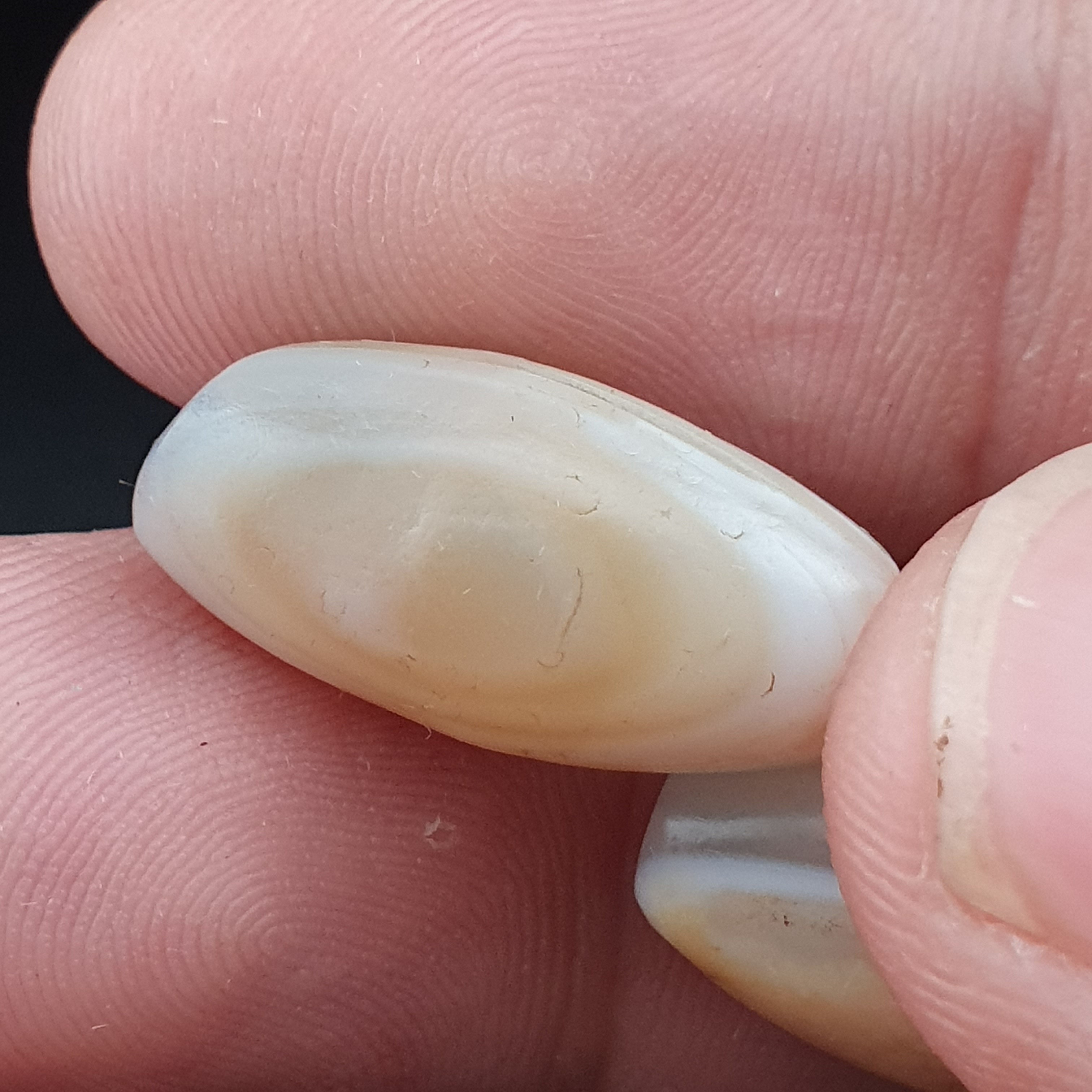 Old Ancient Eye Suleimani Agate Beads Set of 3 Amulets