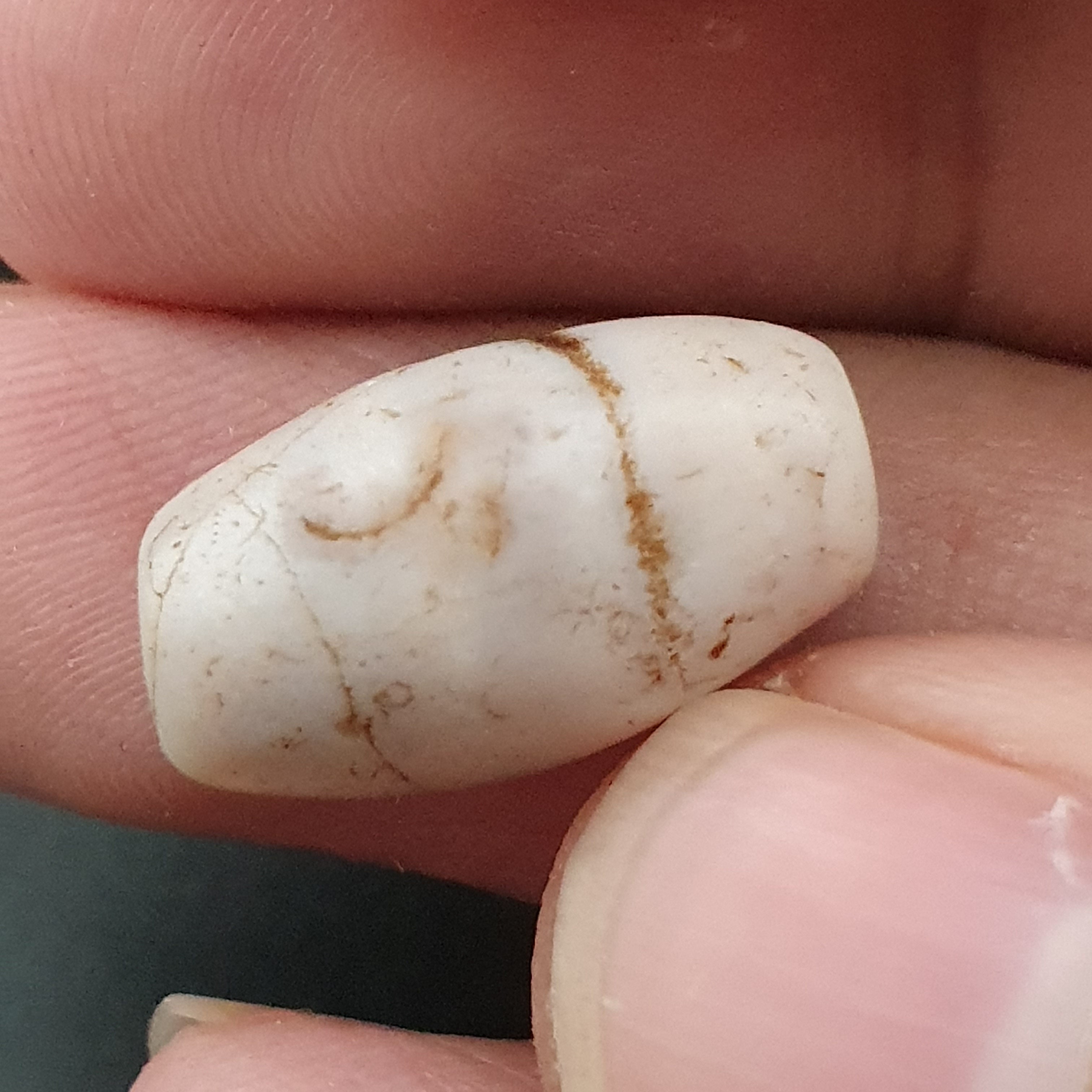 Old Ancient Eye Suleimani Agate Beads Set of 3 Amulets