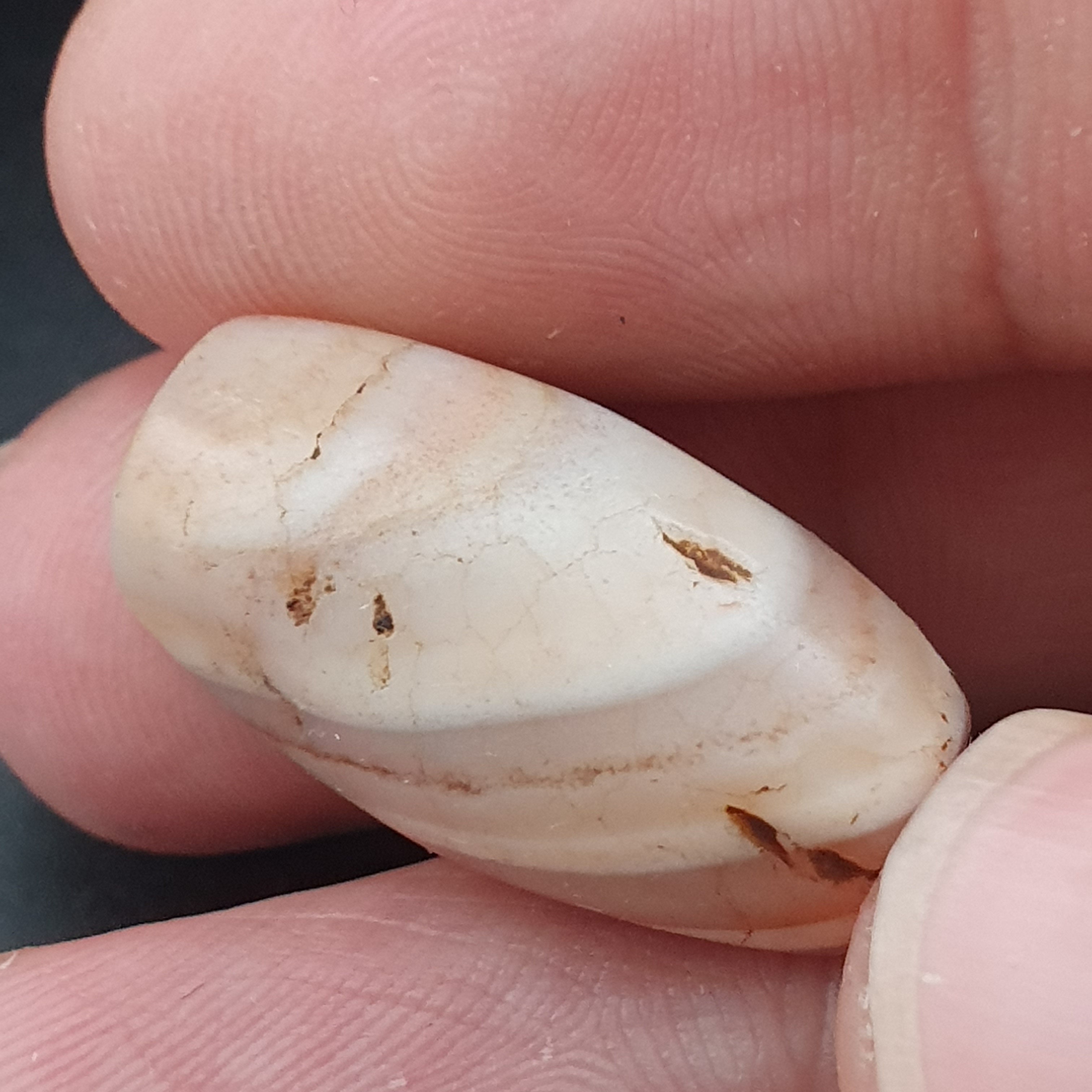 Rare Ancient Suliemani Eye Pattern Agate Bead