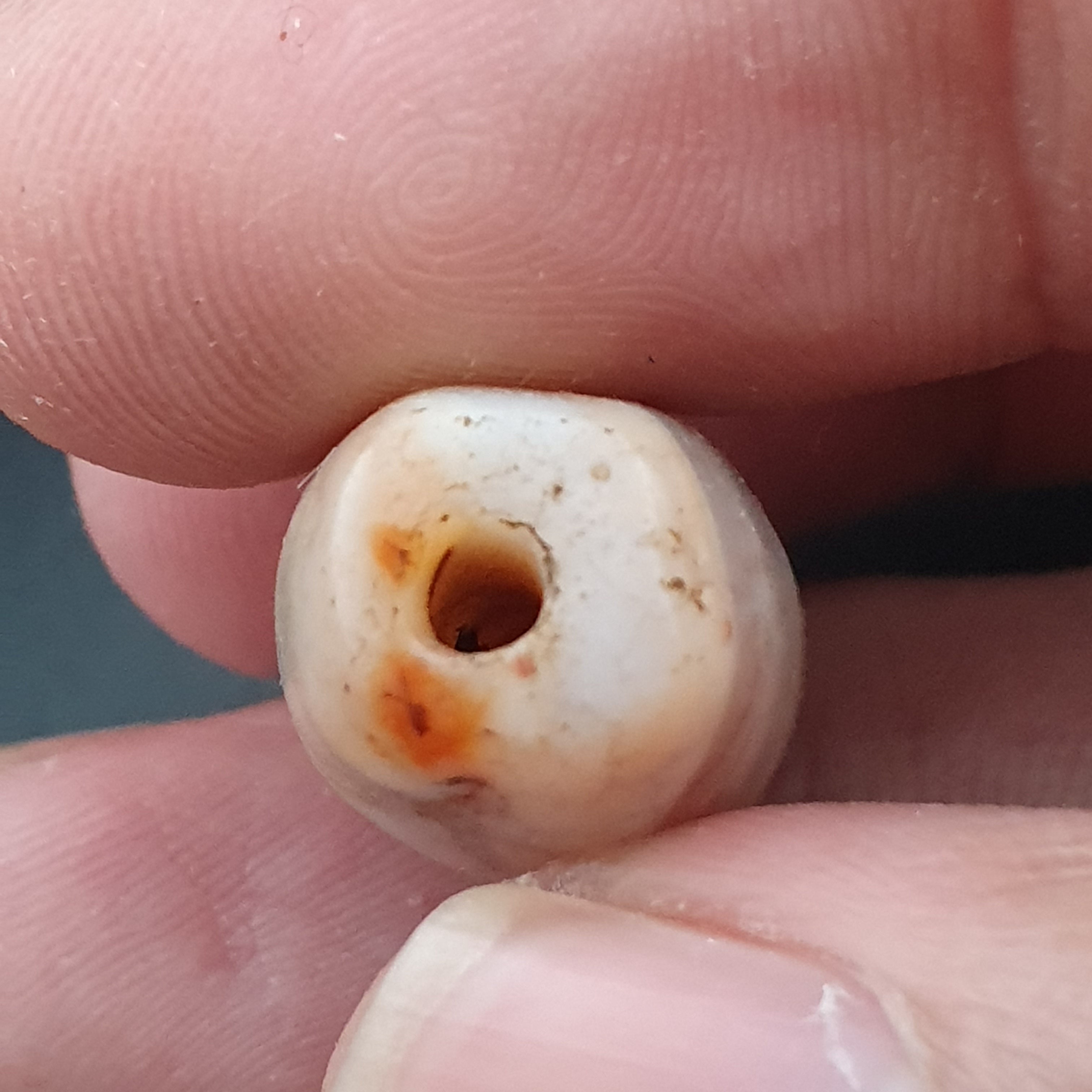 Rare Ancient Suliemani Eye Pattern Agate Bead