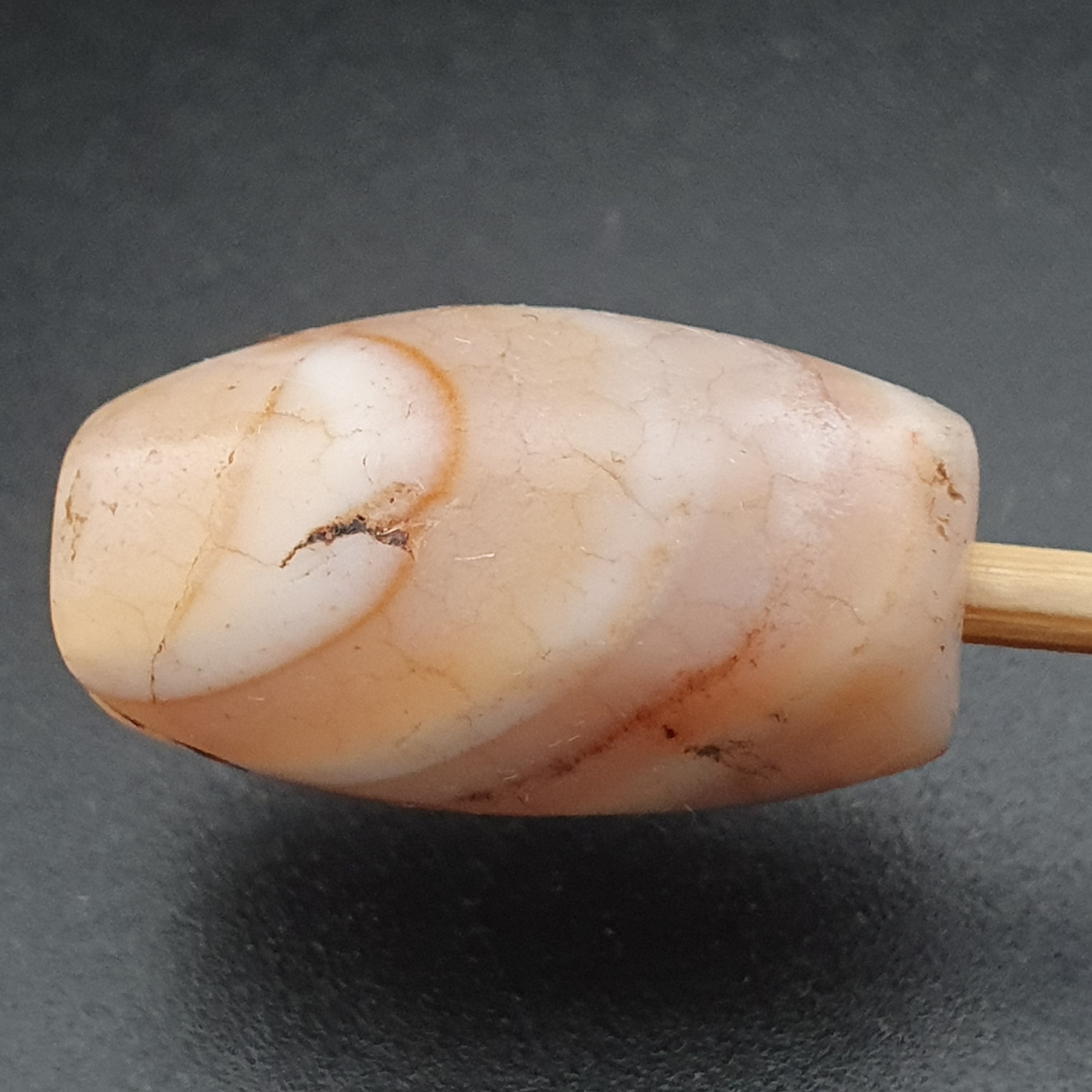 Rare Ancient Suliemani Eye Pattern Agate Bead