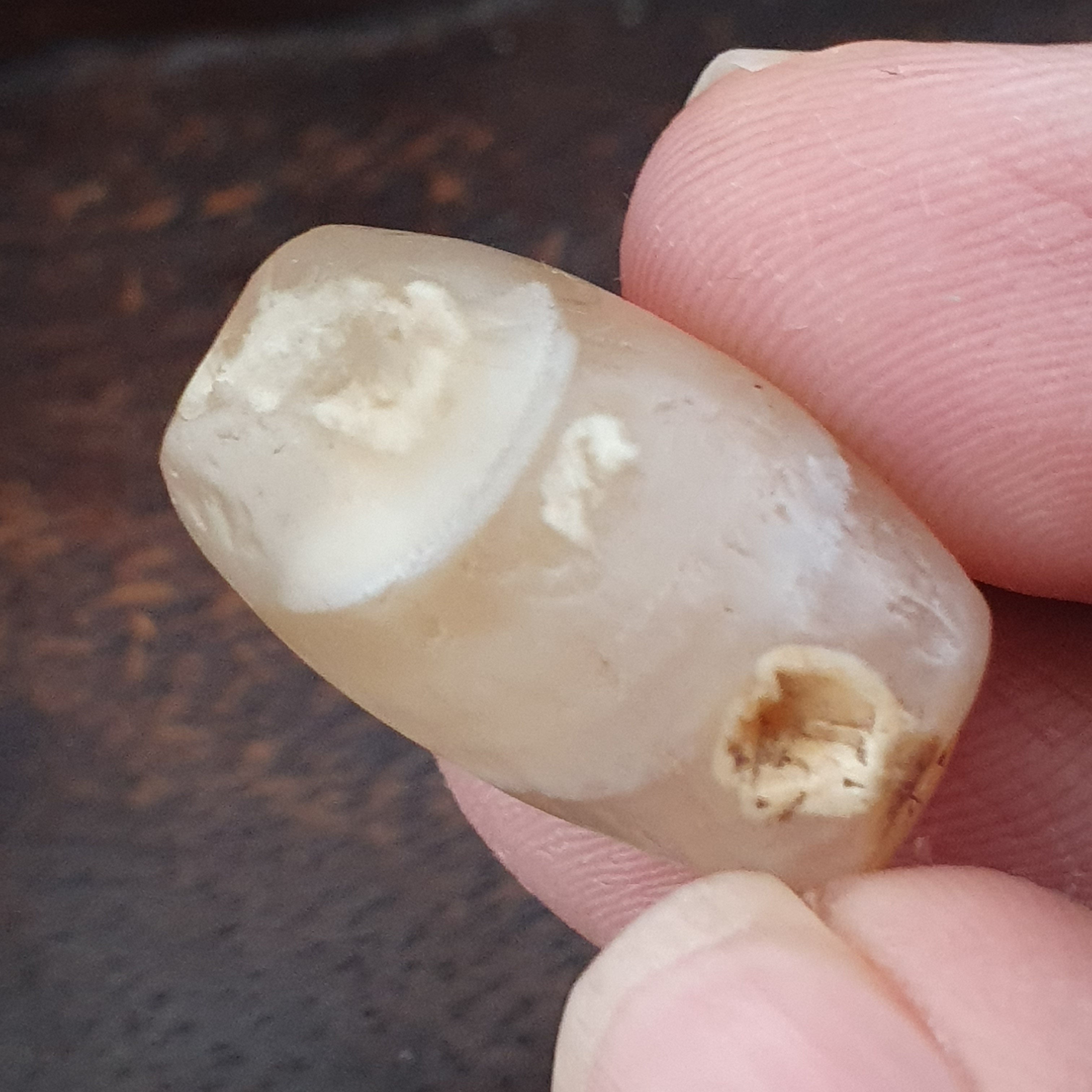 Ancient Old Eye Suliemani Agate Protective Amulet