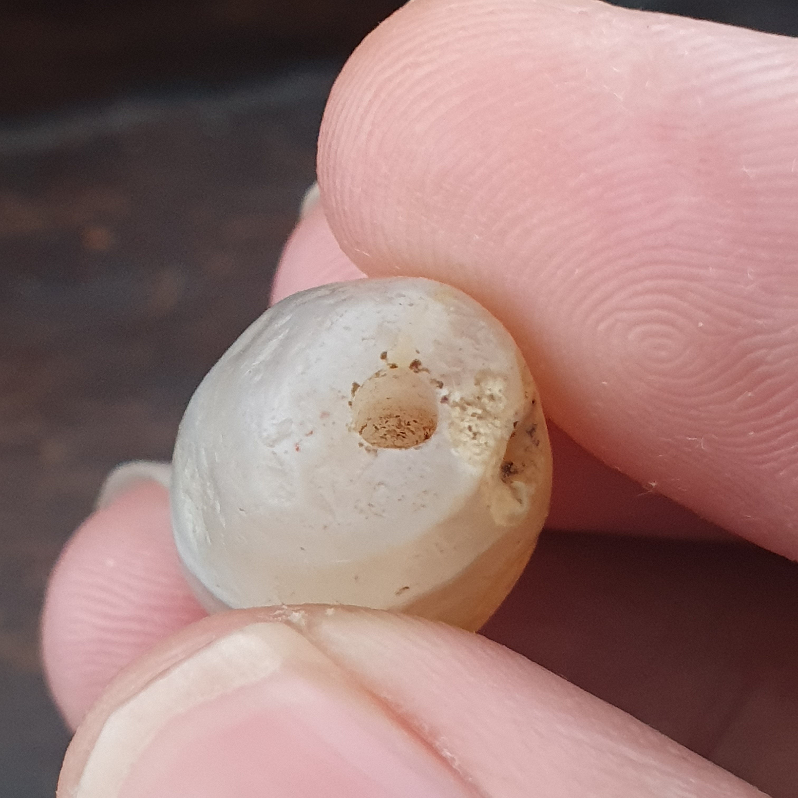 Ancient Old Eye Suliemani Agate Protective Amulet