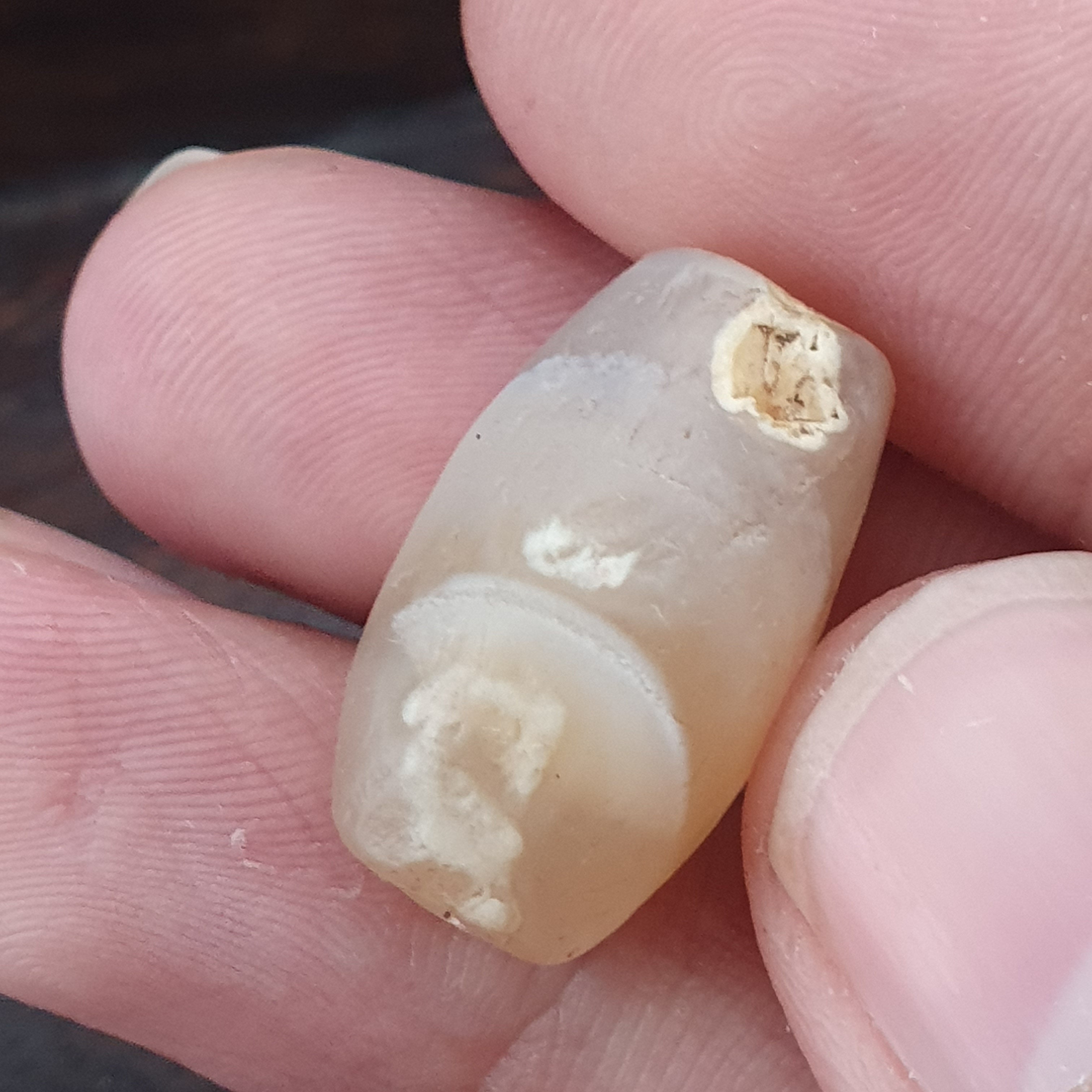 Ancient Old Eye Suliemani Agate Protective Amulet