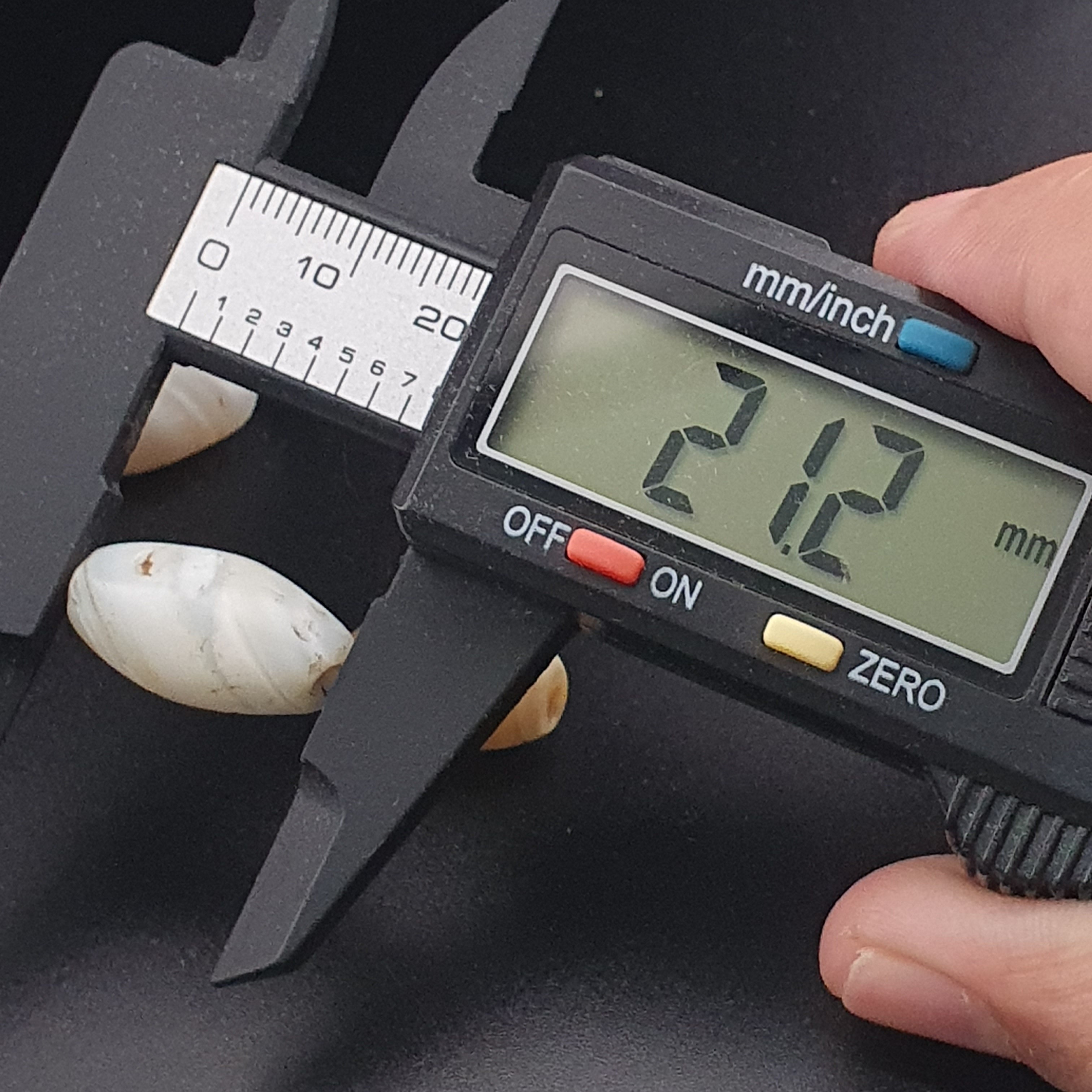 Anceint Natrual Stripes Pattern Suleimani Agate Bead Lot of 3