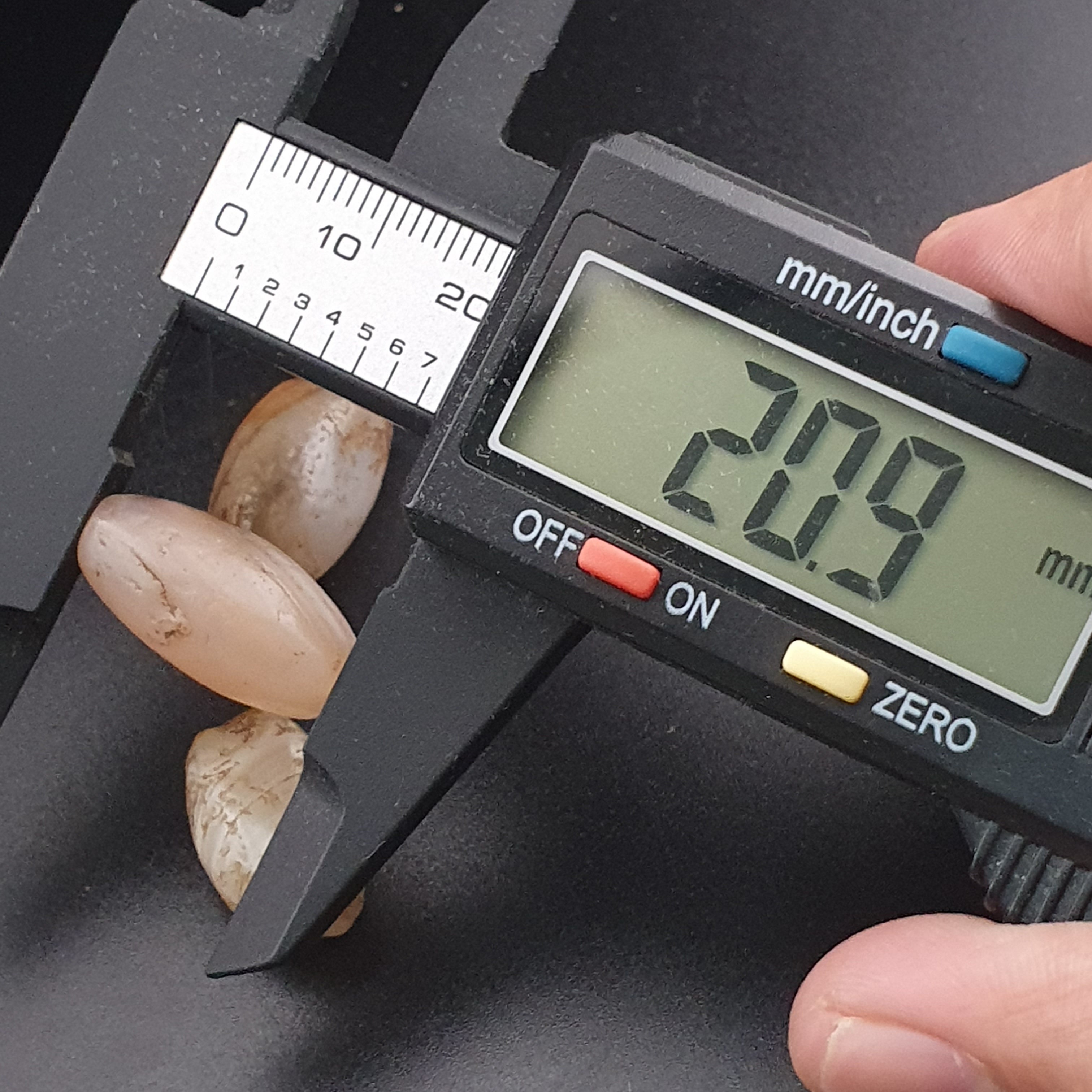 Rare Ancient Natural Eye Suleimani Agate Bead 3 pcs Lot