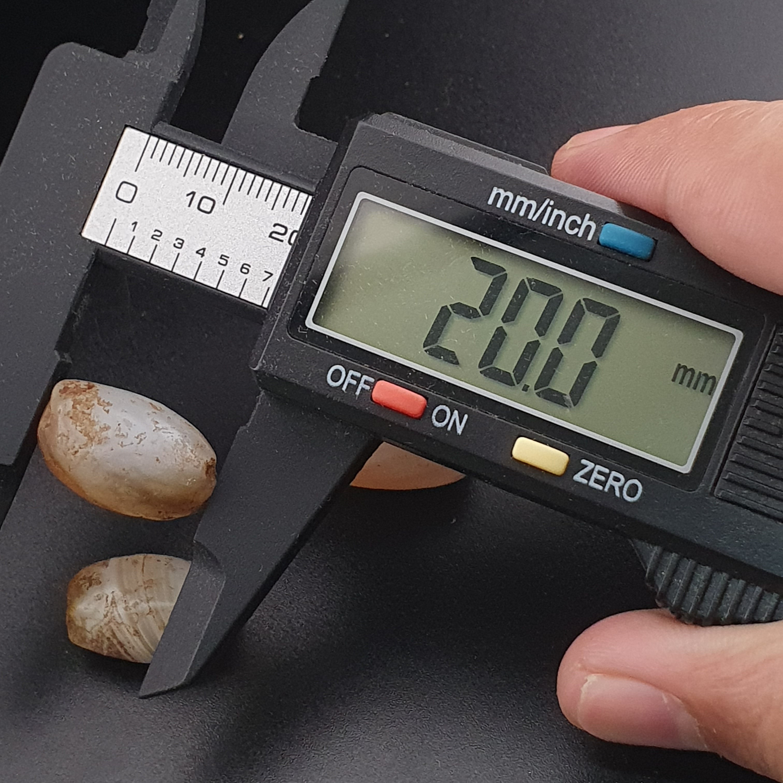 Rare Ancient Natural Eye Suleimani Agate Bead 3 pcs Lot