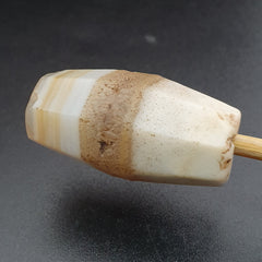 Ancient Natural Suliemani Stripe Pattern Agate Bead Amulet